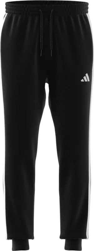 adidas Mens Essentials Warm-Up Tapered 3-Stripes Track Pants