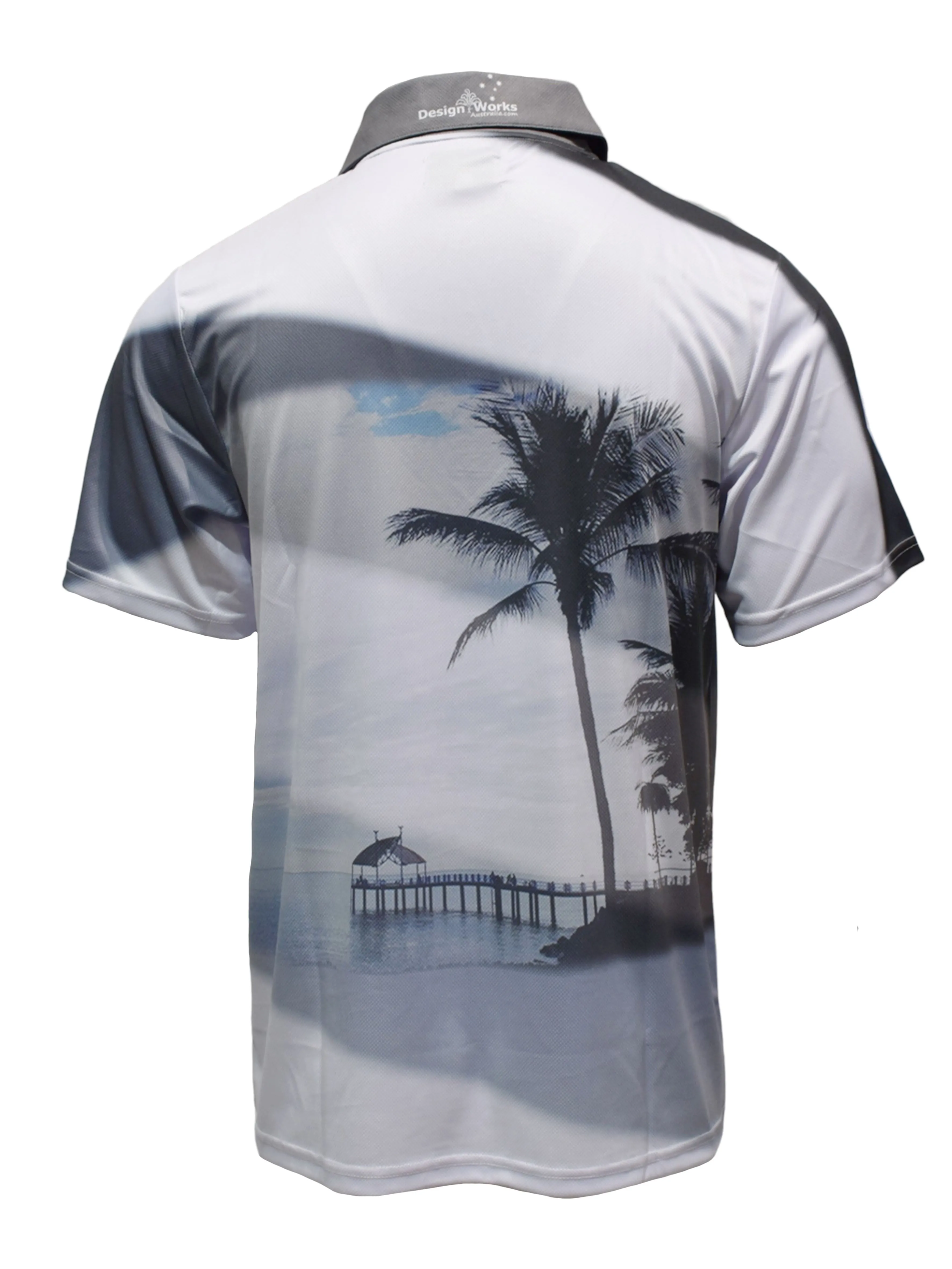 Adult Short Sleeve Boating Fishing Shirt - Orca