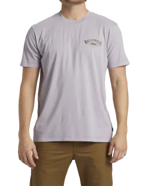 Arch Wave T-Shirt in Purple Ash