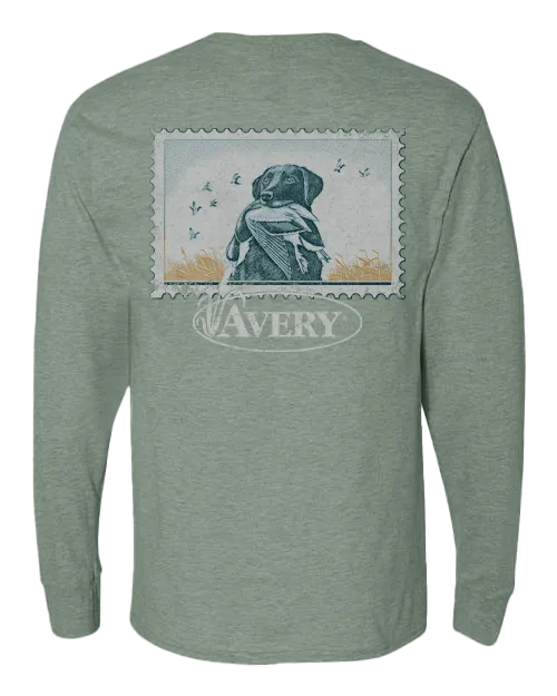 Avery Vintage Duck Stamp Long Sleeve Tee