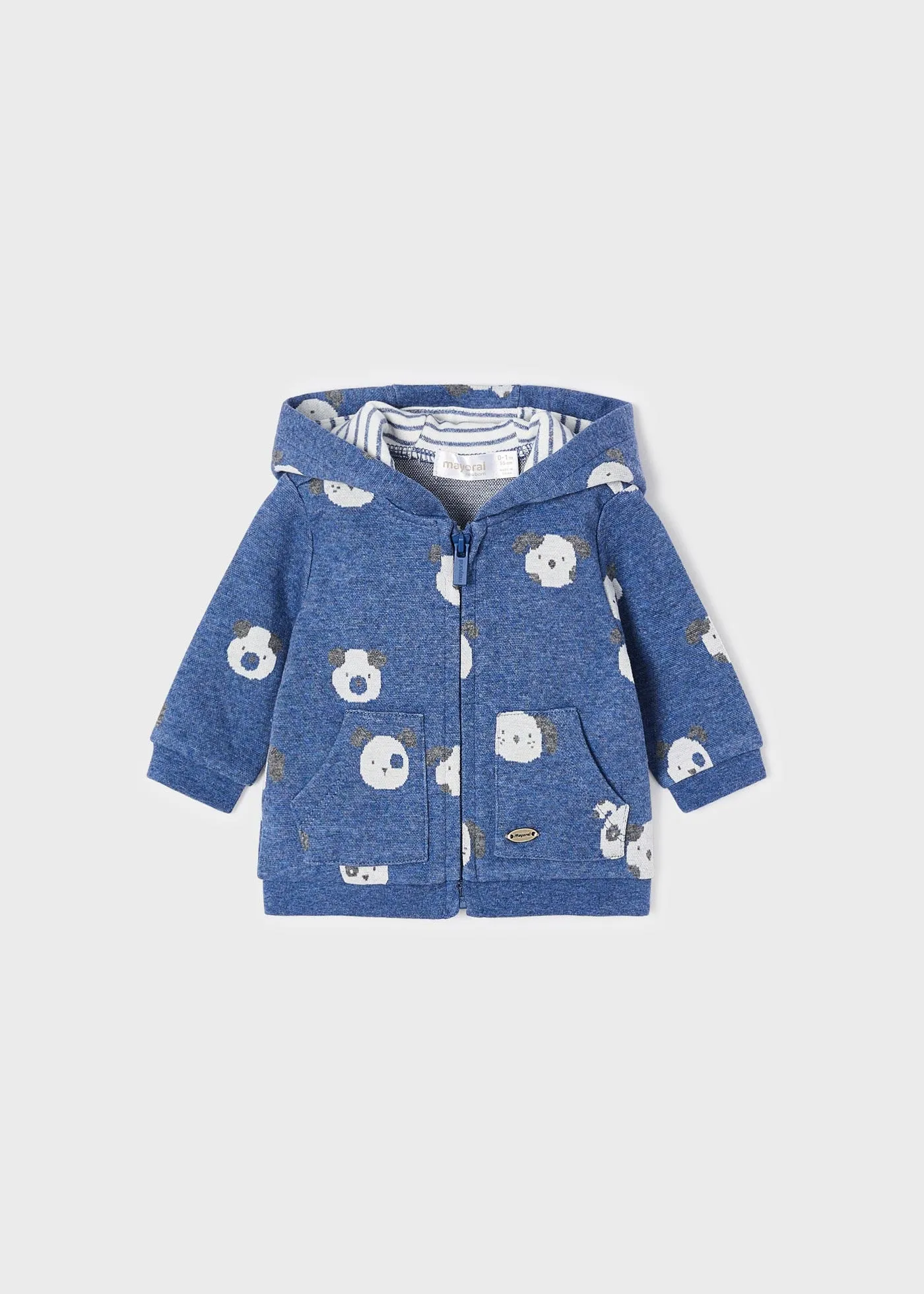 Baby Boys 3-Pieces Patterned Tracksuit Newborn Set  | Mayoral