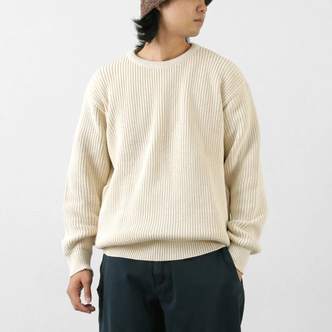 BINGHAMTON KNITTING COMPANY / Shaker Crew Knit