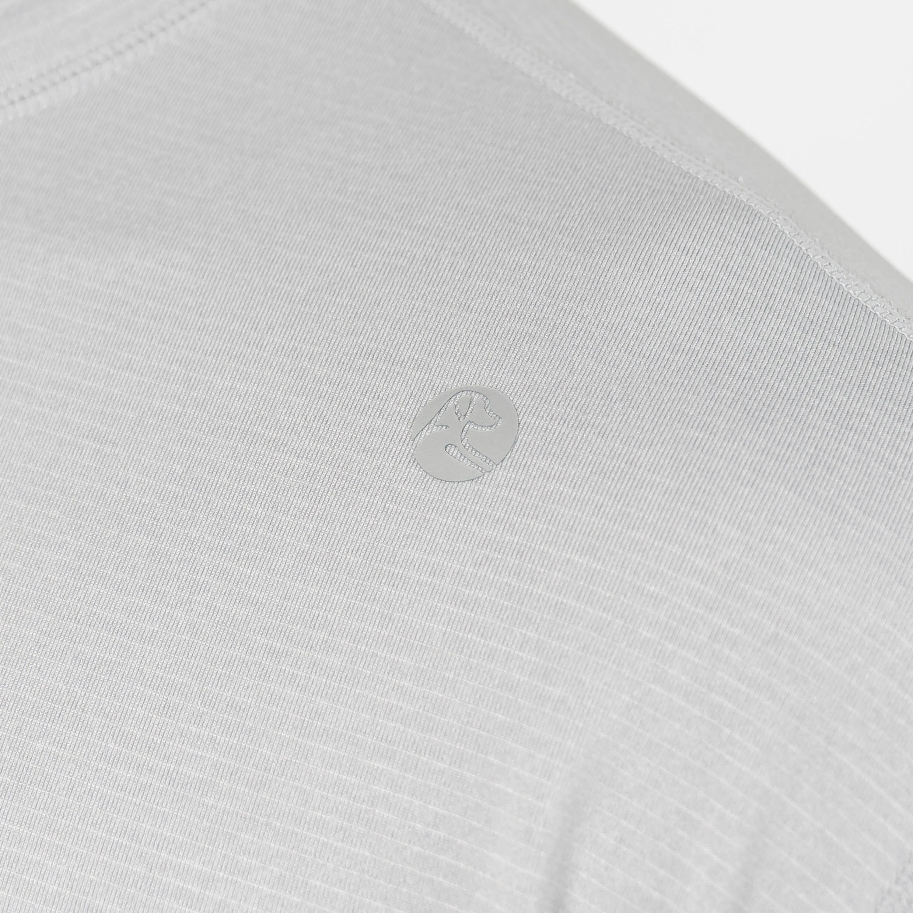 Blitz Tech Tee | Heather - Stratus Grey/White