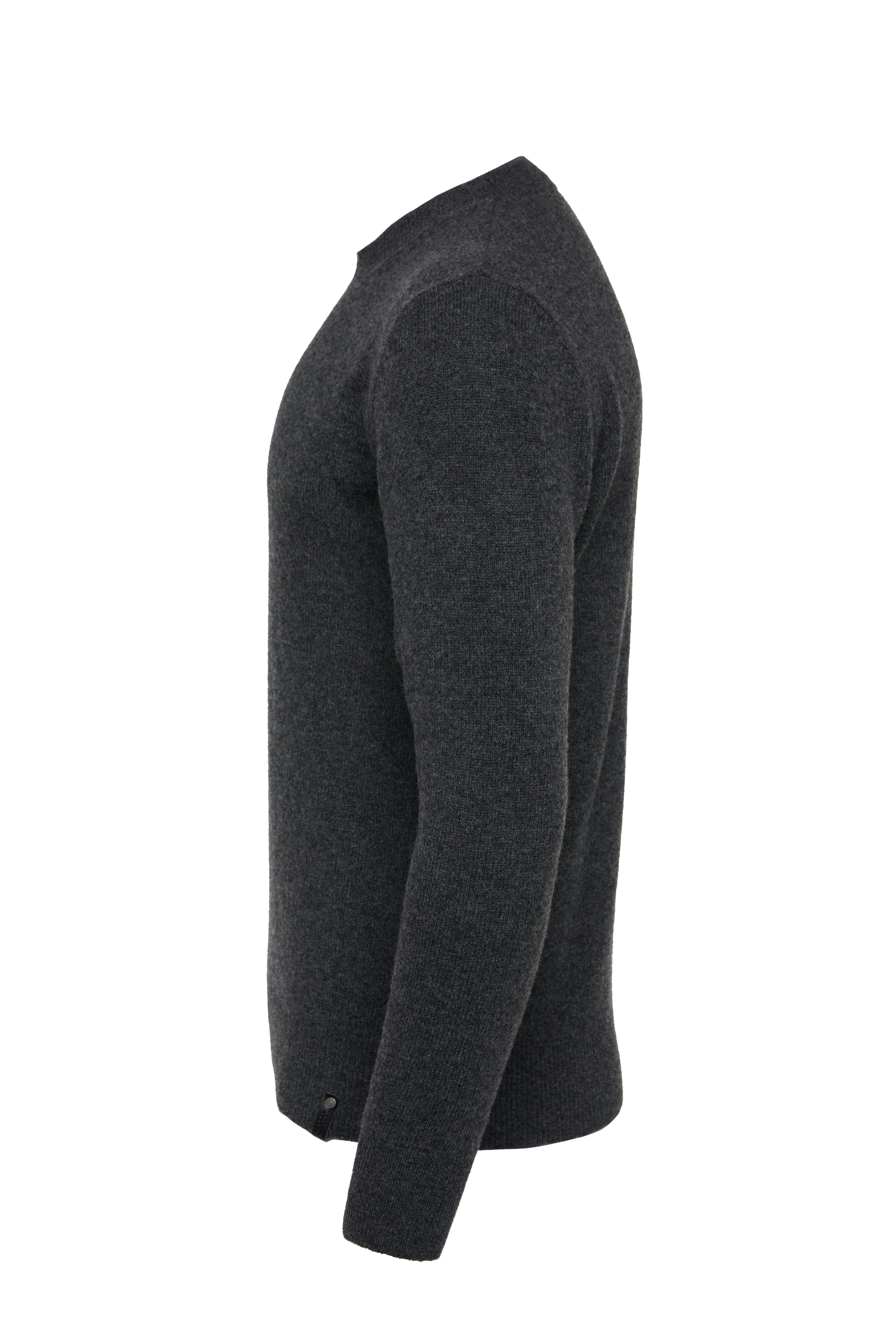 Byron Crew Neck Knit (Charcoal)