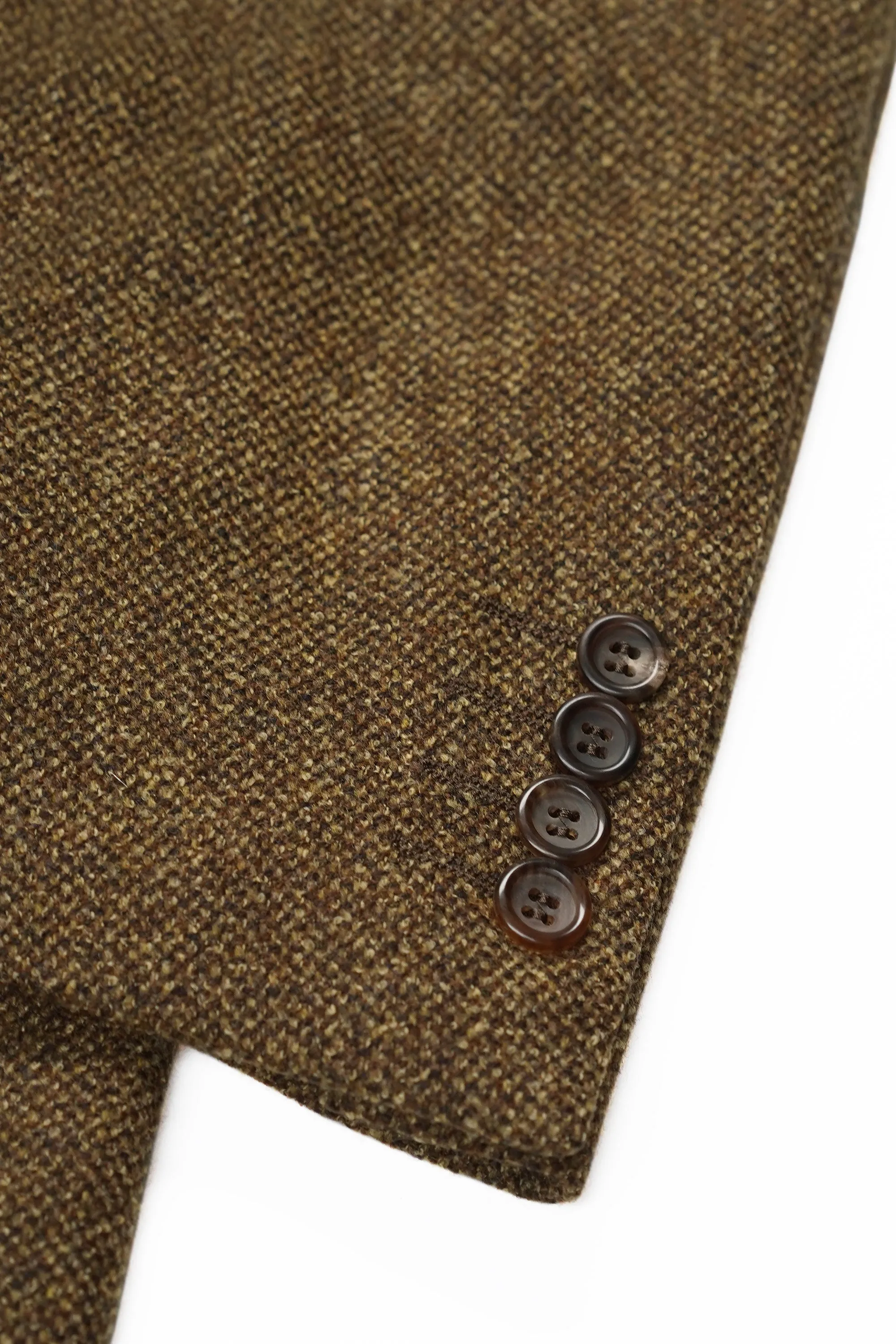 Celine Olive Brown Wool Tweed Sport Coat