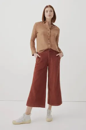 Classic Corduroy Wide Leg Pant