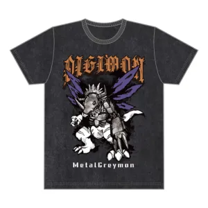 Digimon Adventure Anibirth Collaboration Streetwear T-Shirt - Available Now!