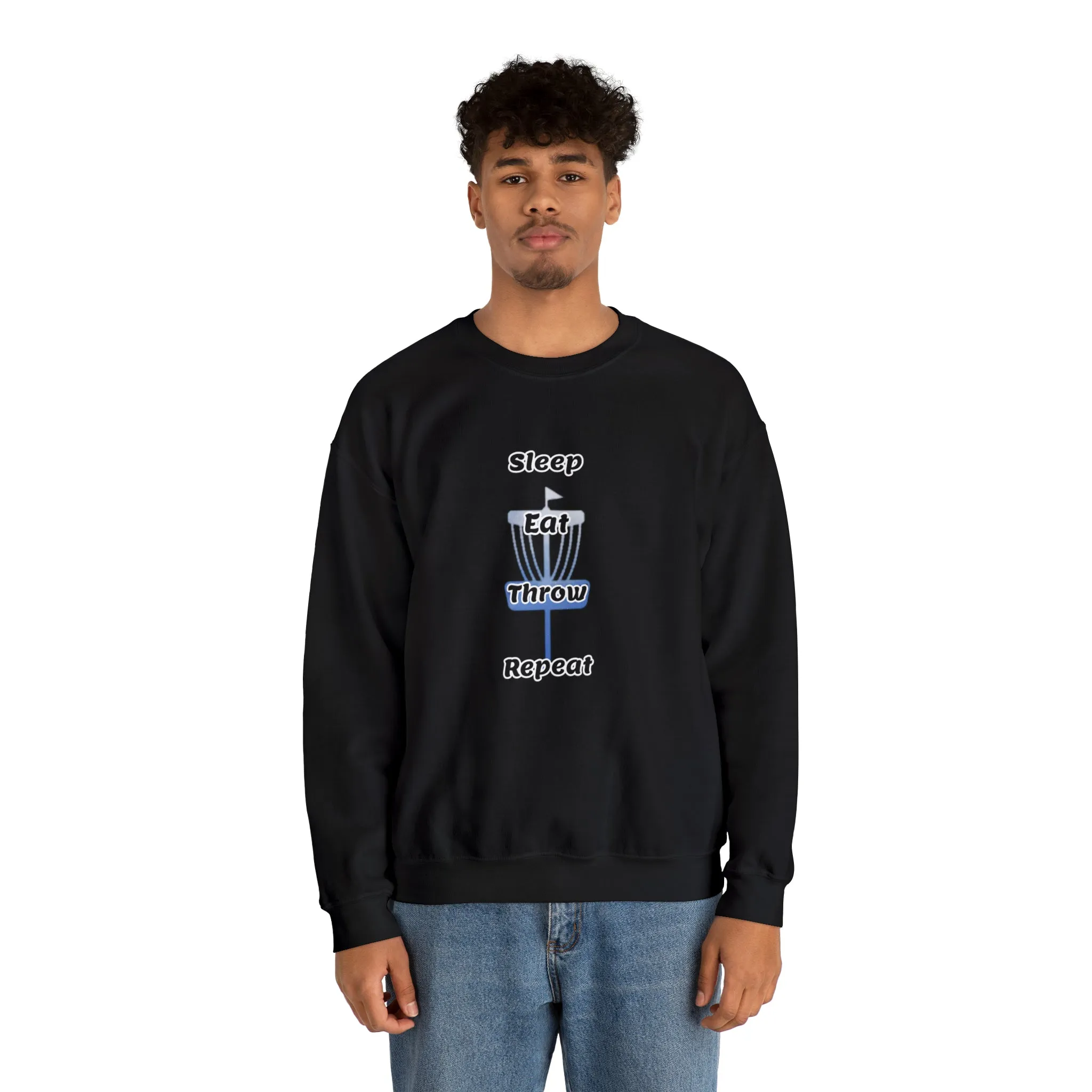 Disc golf Unisex Heavy Blend™ Crewneck Sweatshirt