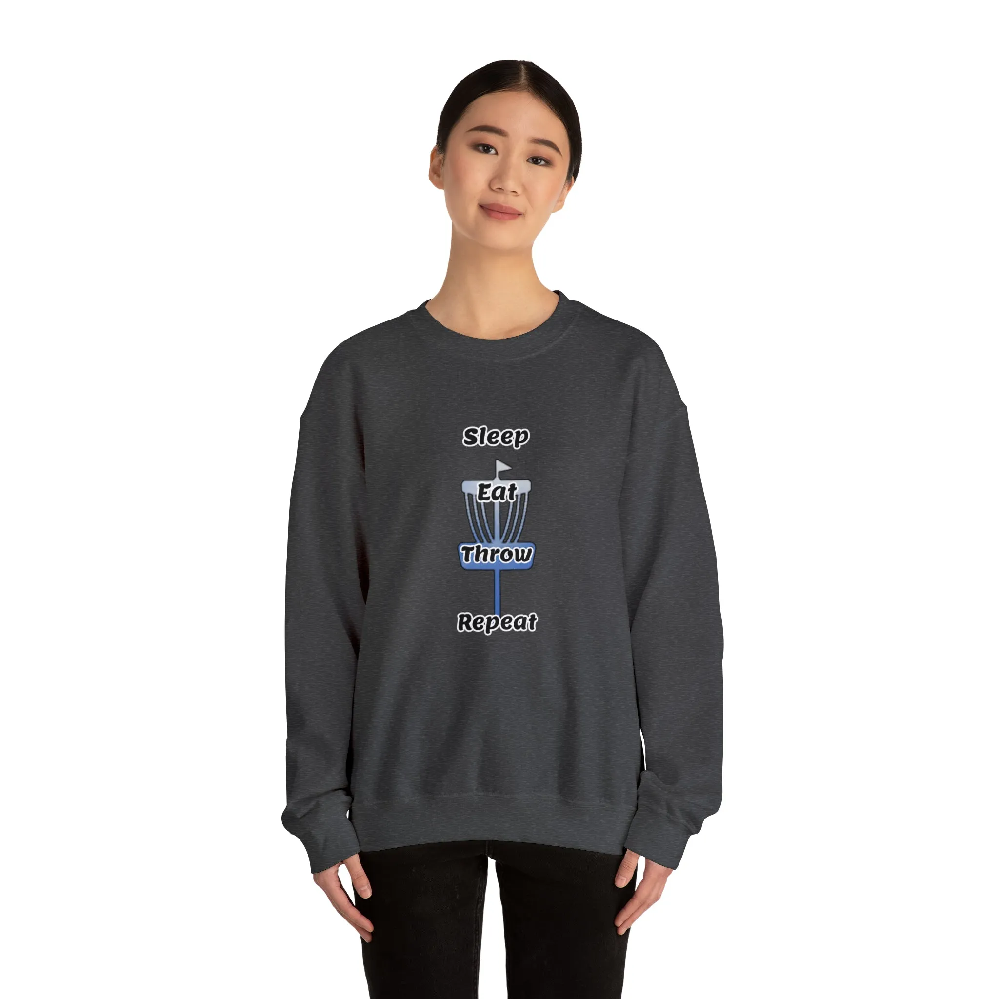 Disc golf Unisex Heavy Blend™ Crewneck Sweatshirt