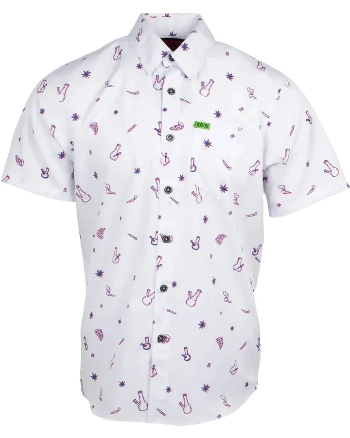 Dixxon Doodles Short Sleeve Party Short