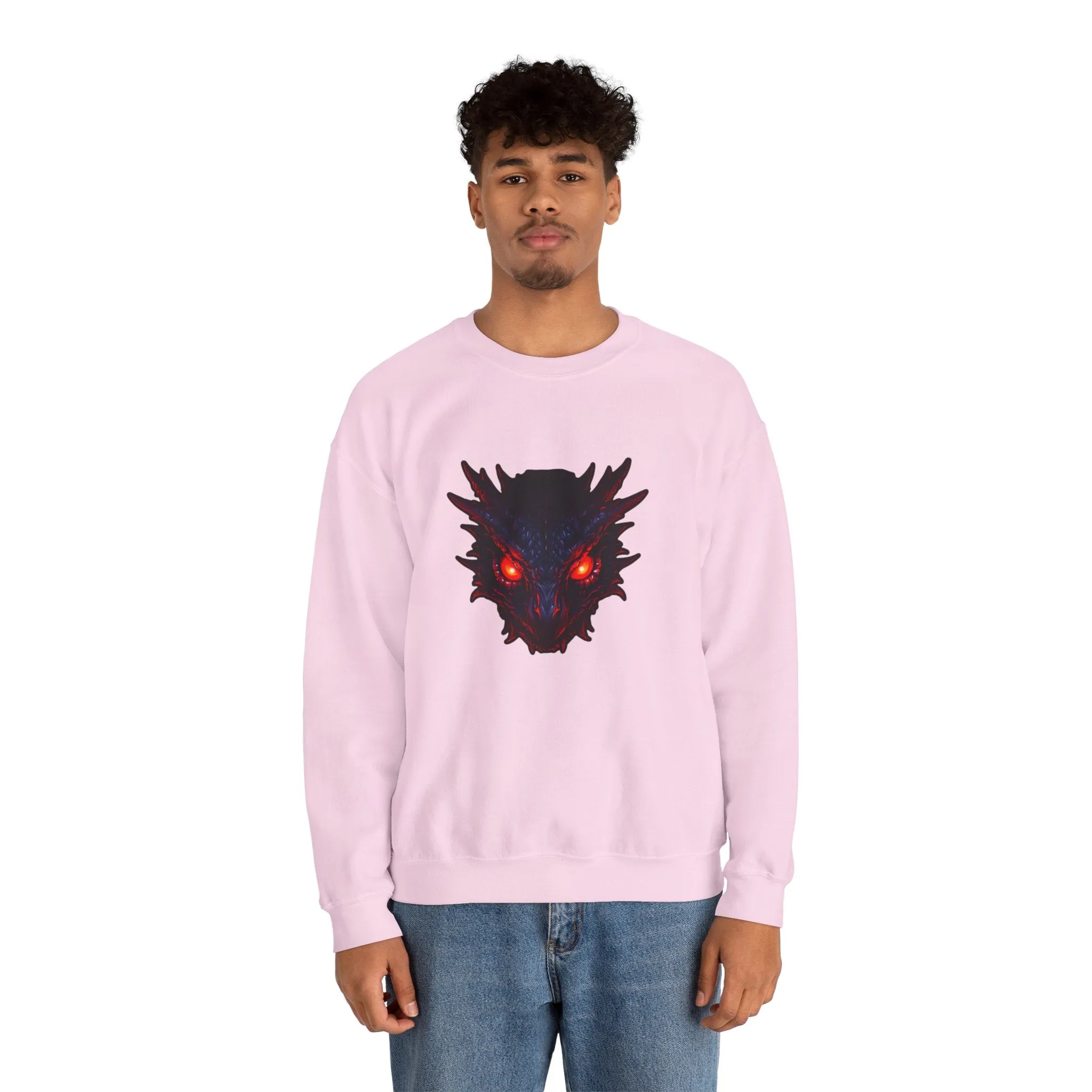 Dragon Head Unisex Heavy Blend™ Crewneck Sweatshirt