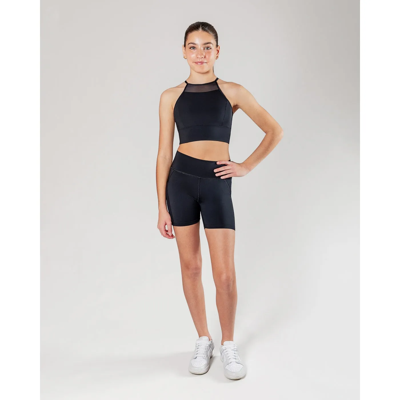 Energetiks Tora Crop | Black