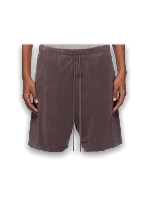 Essentials Fear of God Drawstring Shorts - Plum