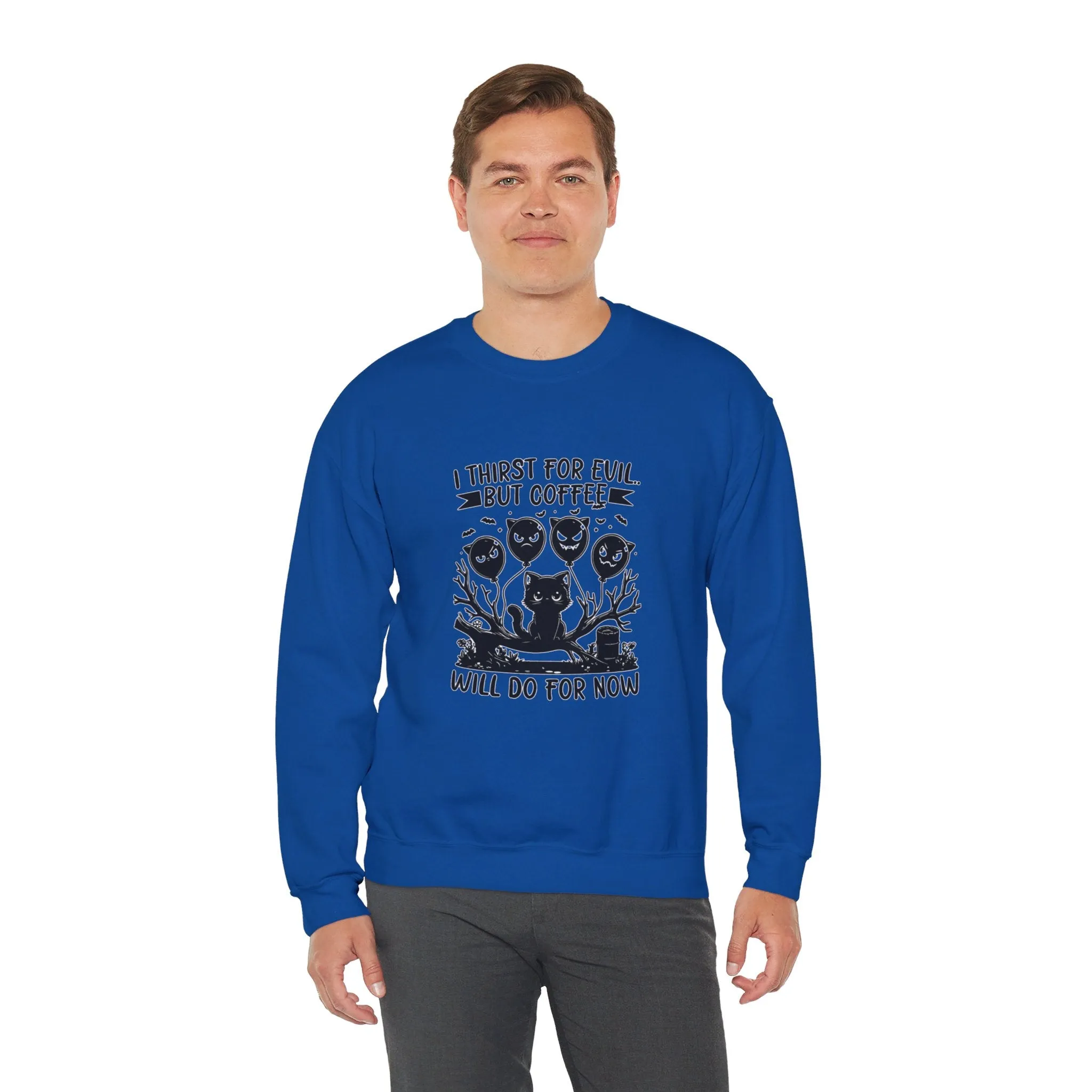 Evil Coffee Unisex Heavy Blend™ Crewneck Sweatshirt