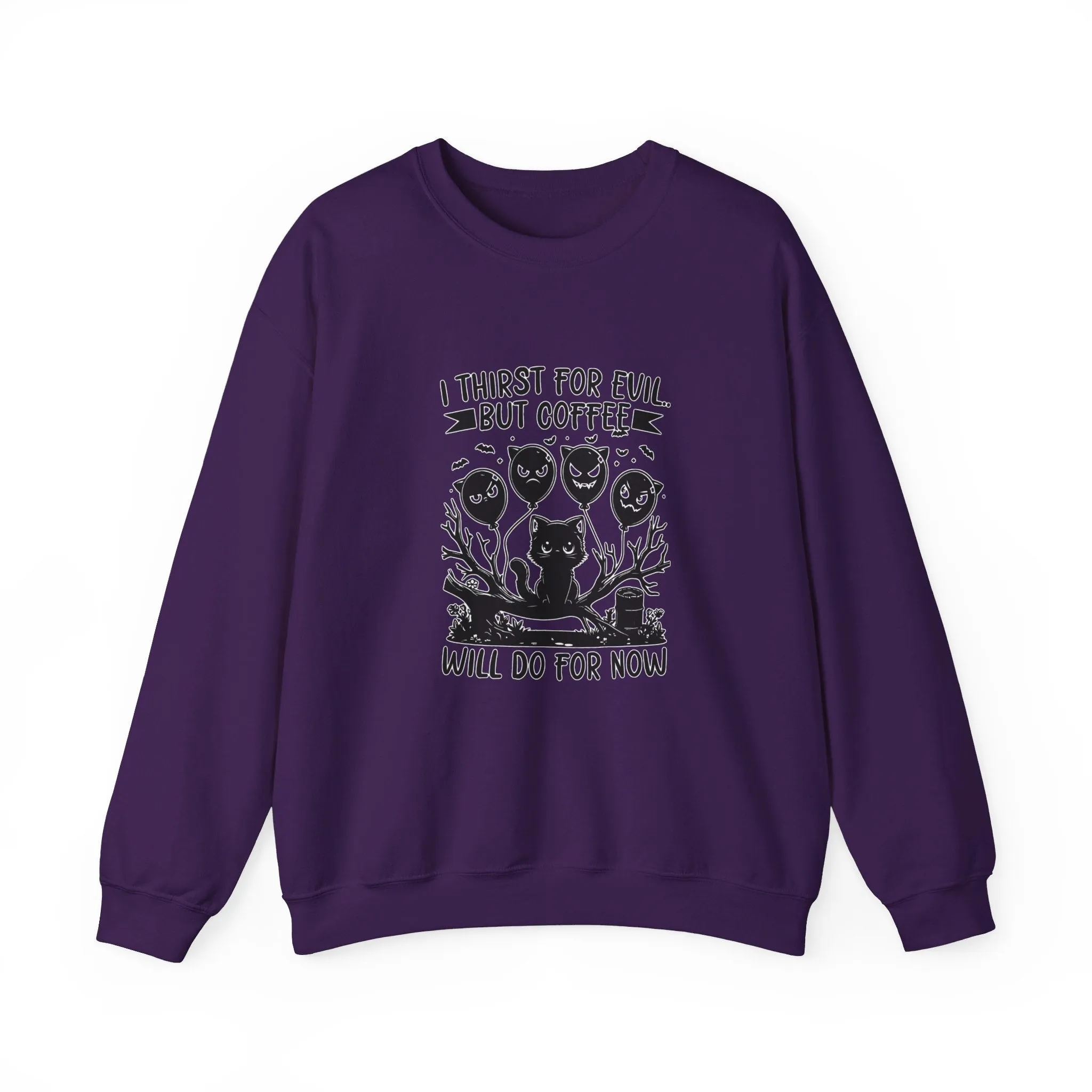 Evil Coffee Unisex Heavy Blend™ Crewneck Sweatshirt