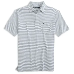 Fish Hippie Pamlico Stripe Polo