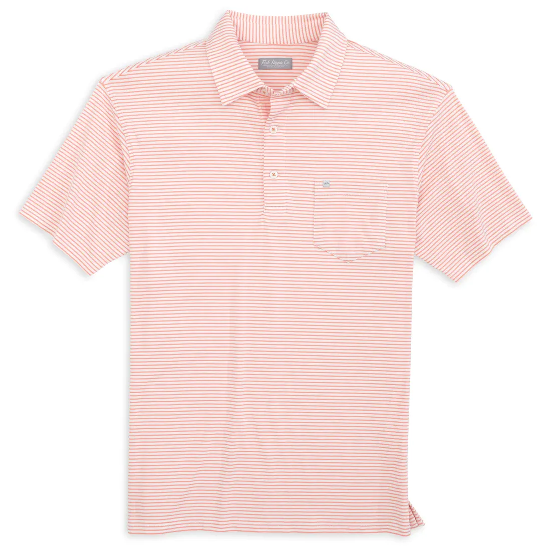 Fish Hippie Pamlico Stripe Polo