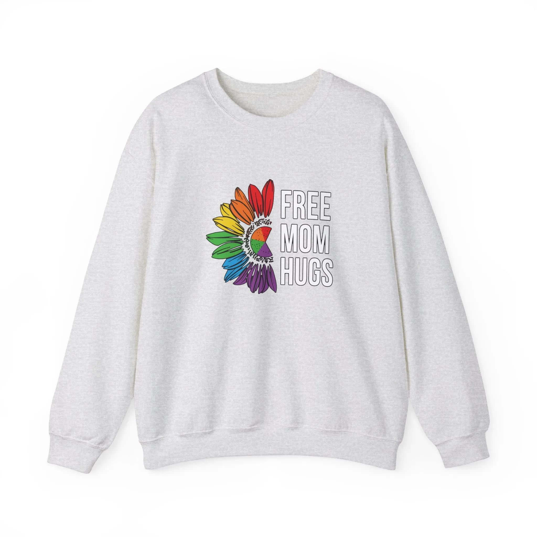 Free Mom Hugs Unisex Heavy Blend™ Crewneck Sweatshirt