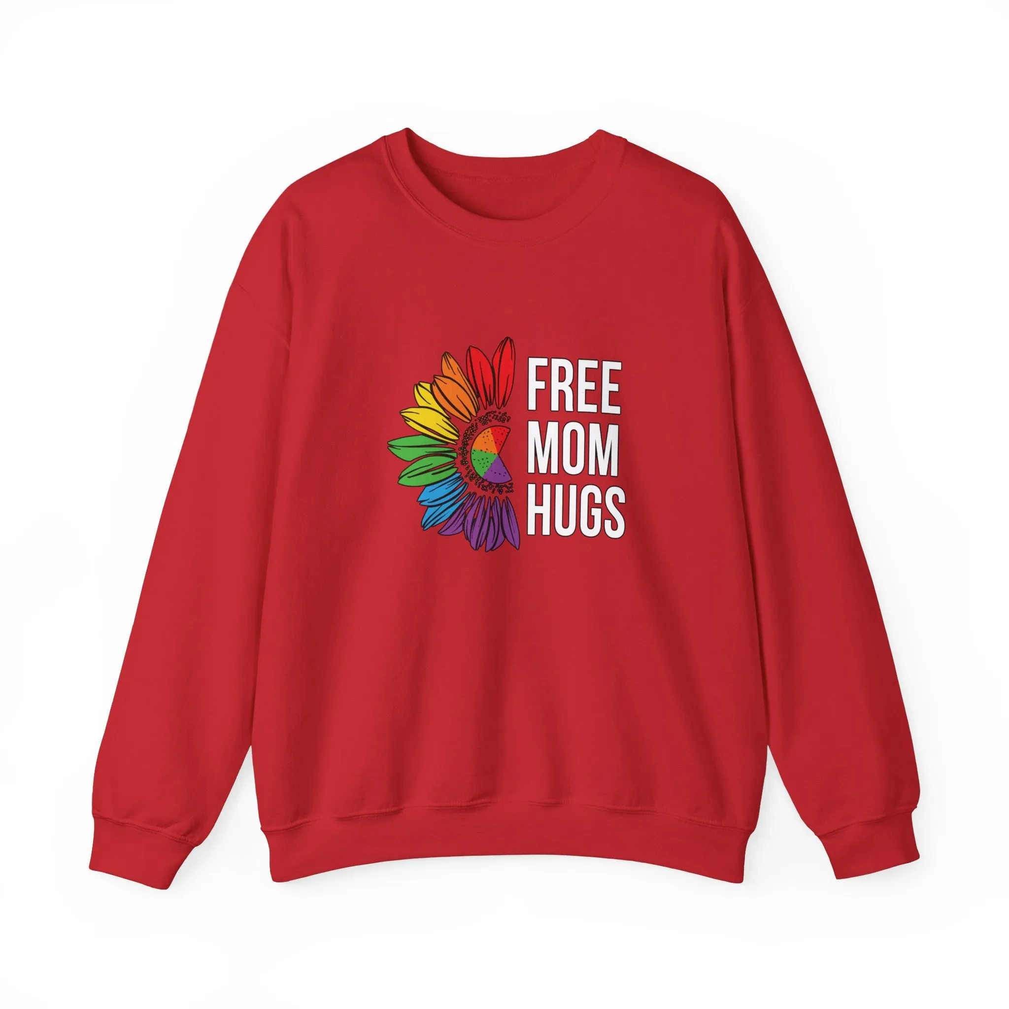 Free Mom Hugs Unisex Heavy Blend™ Crewneck Sweatshirt