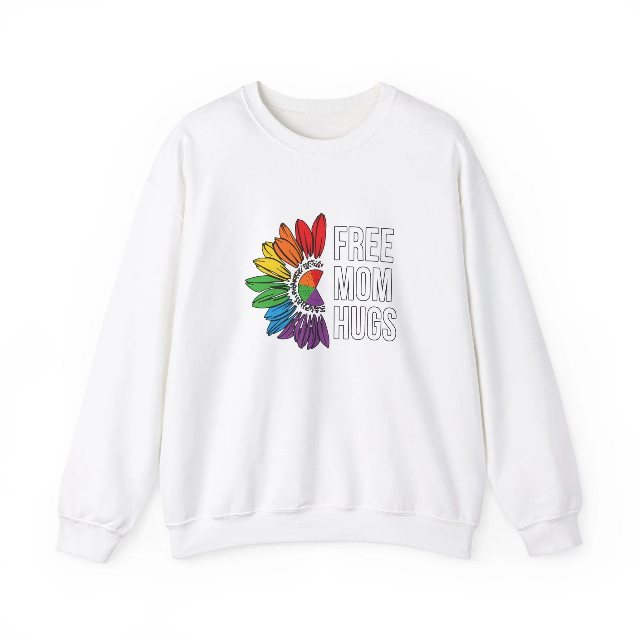 Free Mom Hugs Unisex Heavy Blend™ Crewneck Sweatshirt