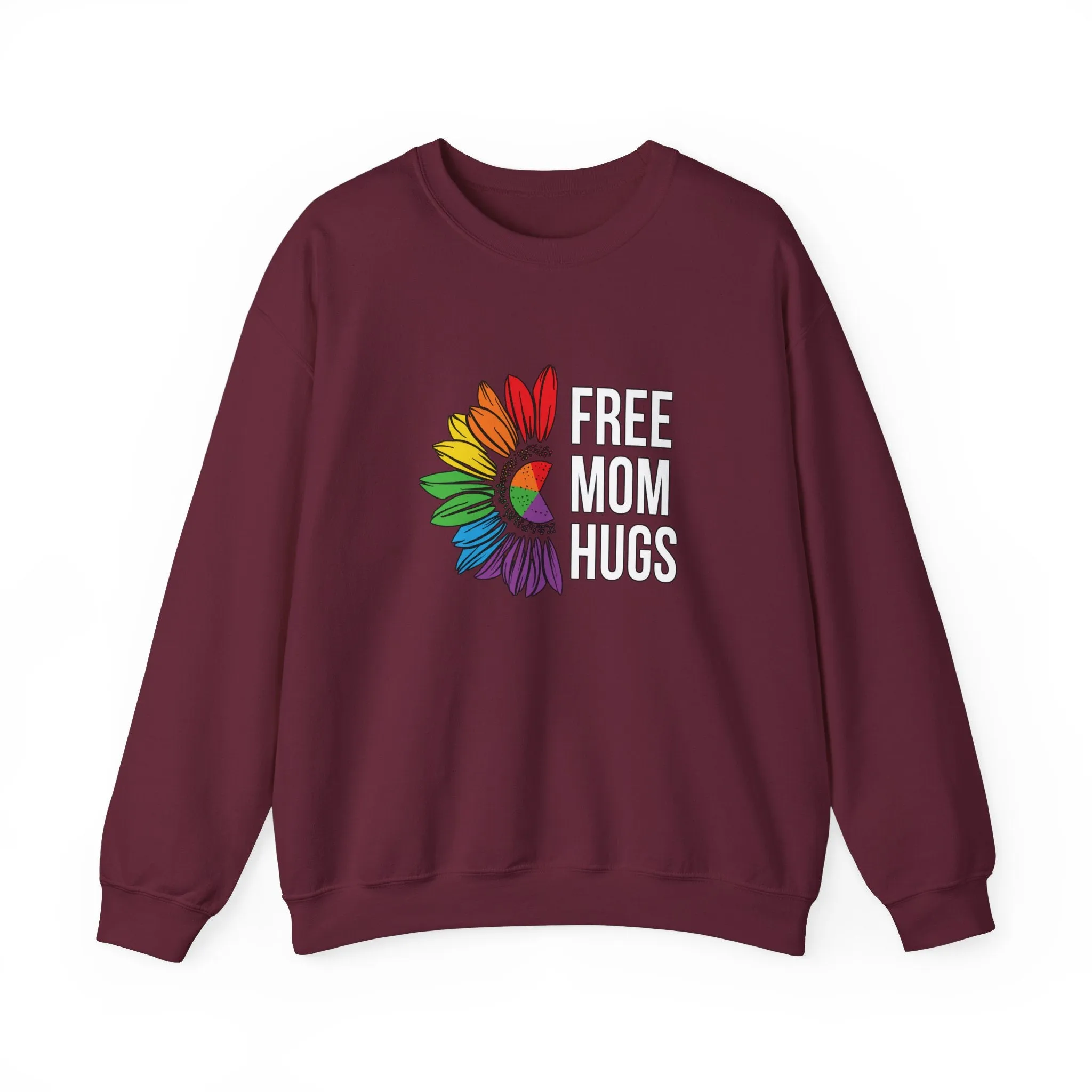 Free Mom Hugs Unisex Heavy Blend™ Crewneck Sweatshirt