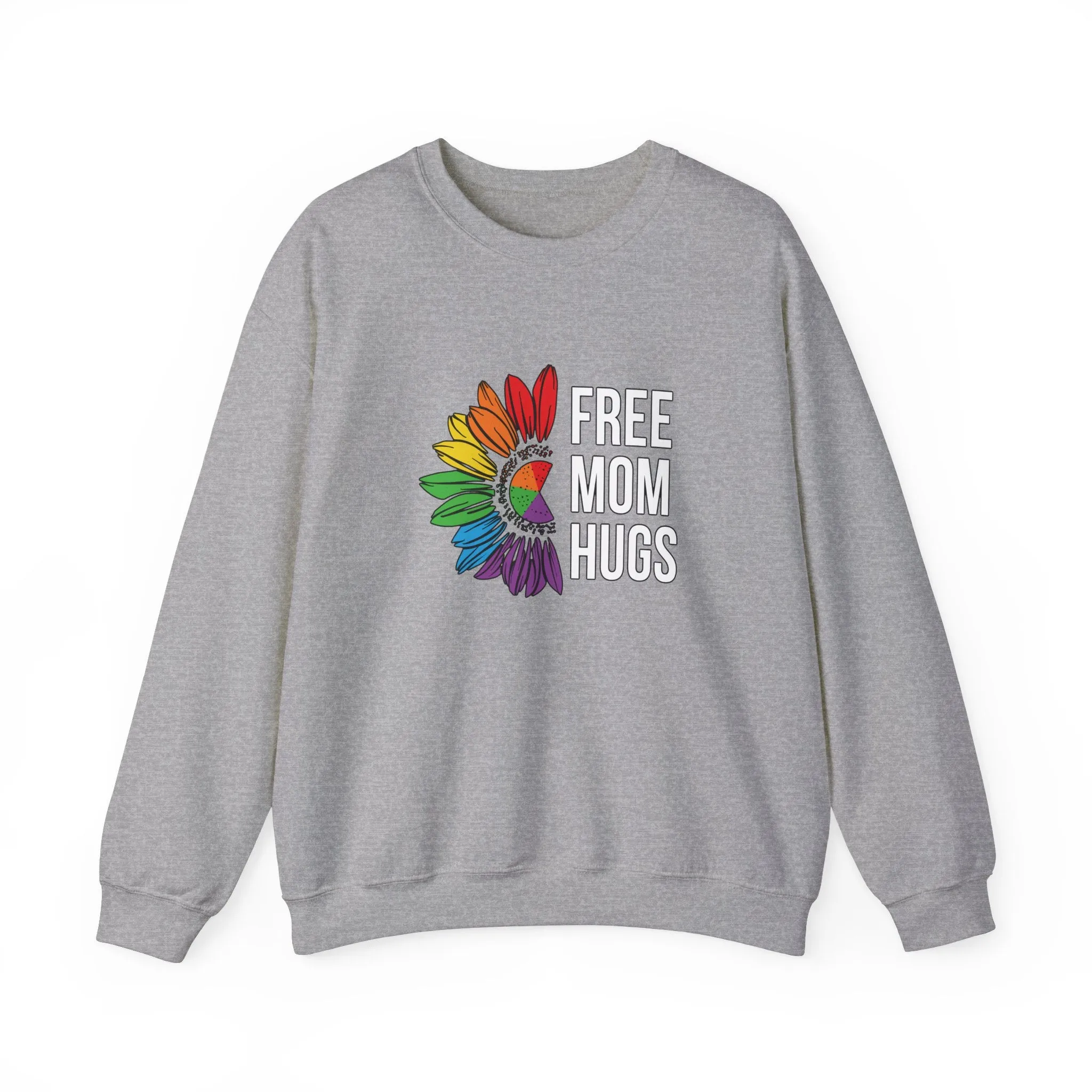 Free Mom Hugs Unisex Heavy Blend™ Crewneck Sweatshirt