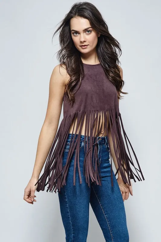 Fringe Crop Top