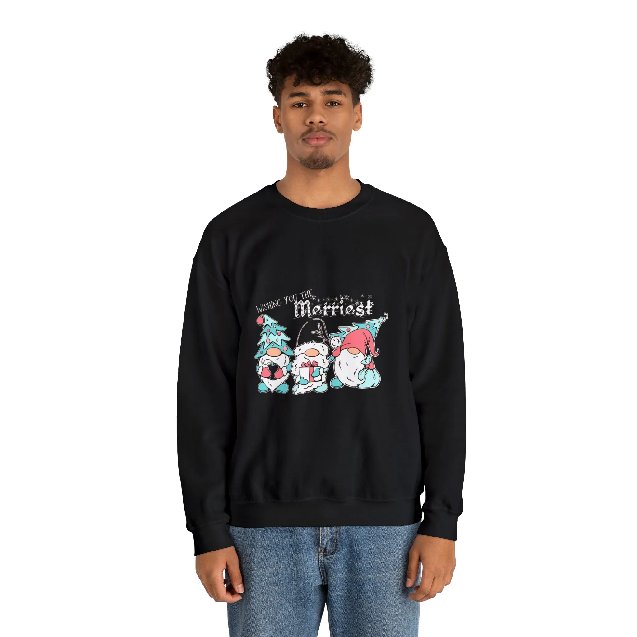 Gnome Christmas Unisex Heavy Blend™ Crewneck Sweatshirt