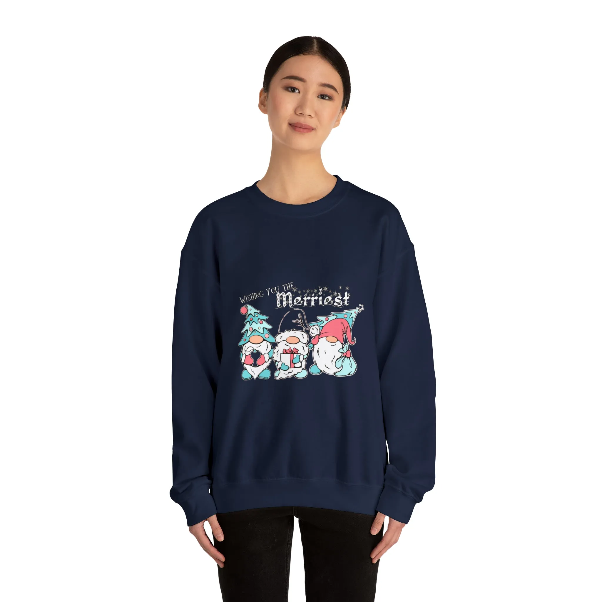 Gnome Christmas Unisex Heavy Blend™ Crewneck Sweatshirt