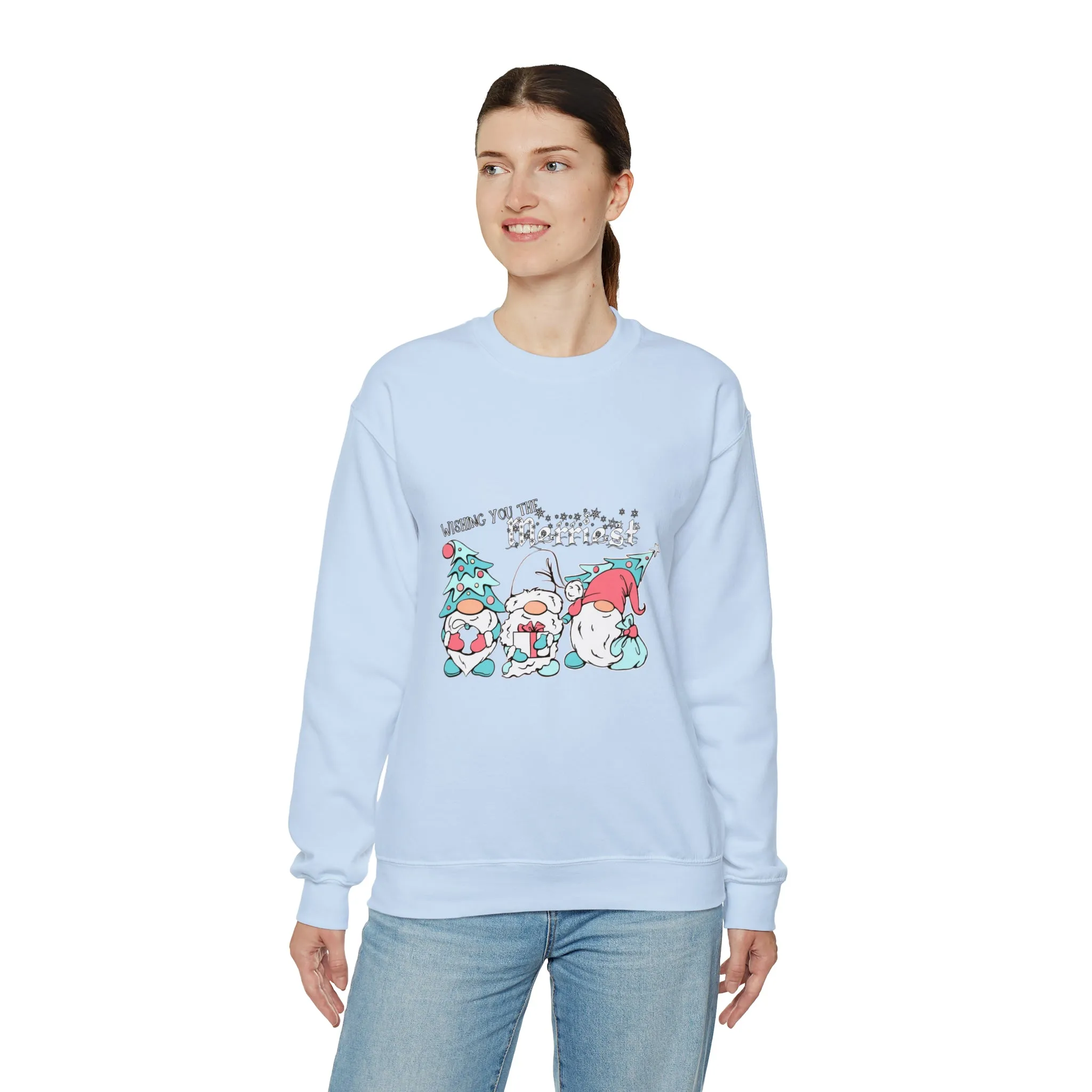 Gnome Christmas Unisex Heavy Blend™ Crewneck Sweatshirt