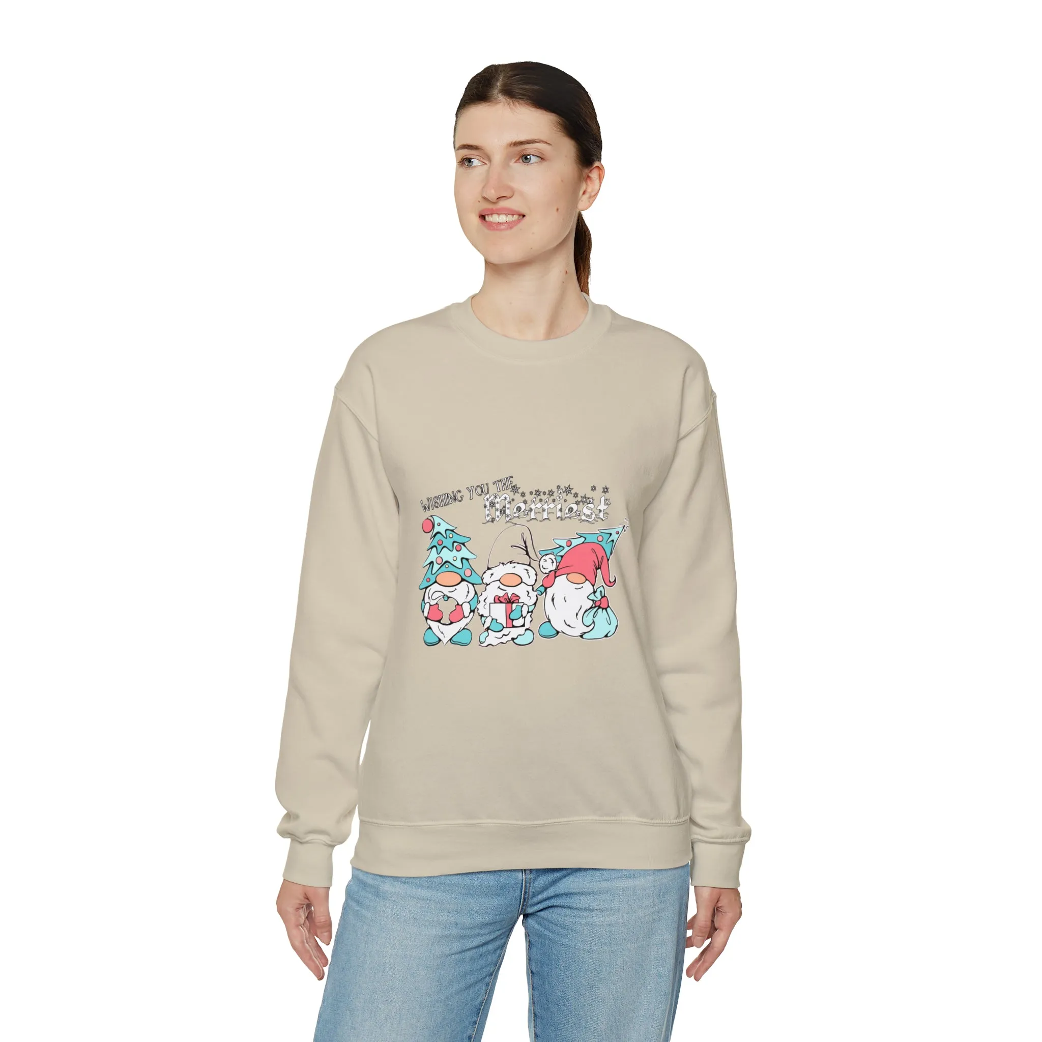 Gnome Christmas Unisex Heavy Blend™ Crewneck Sweatshirt