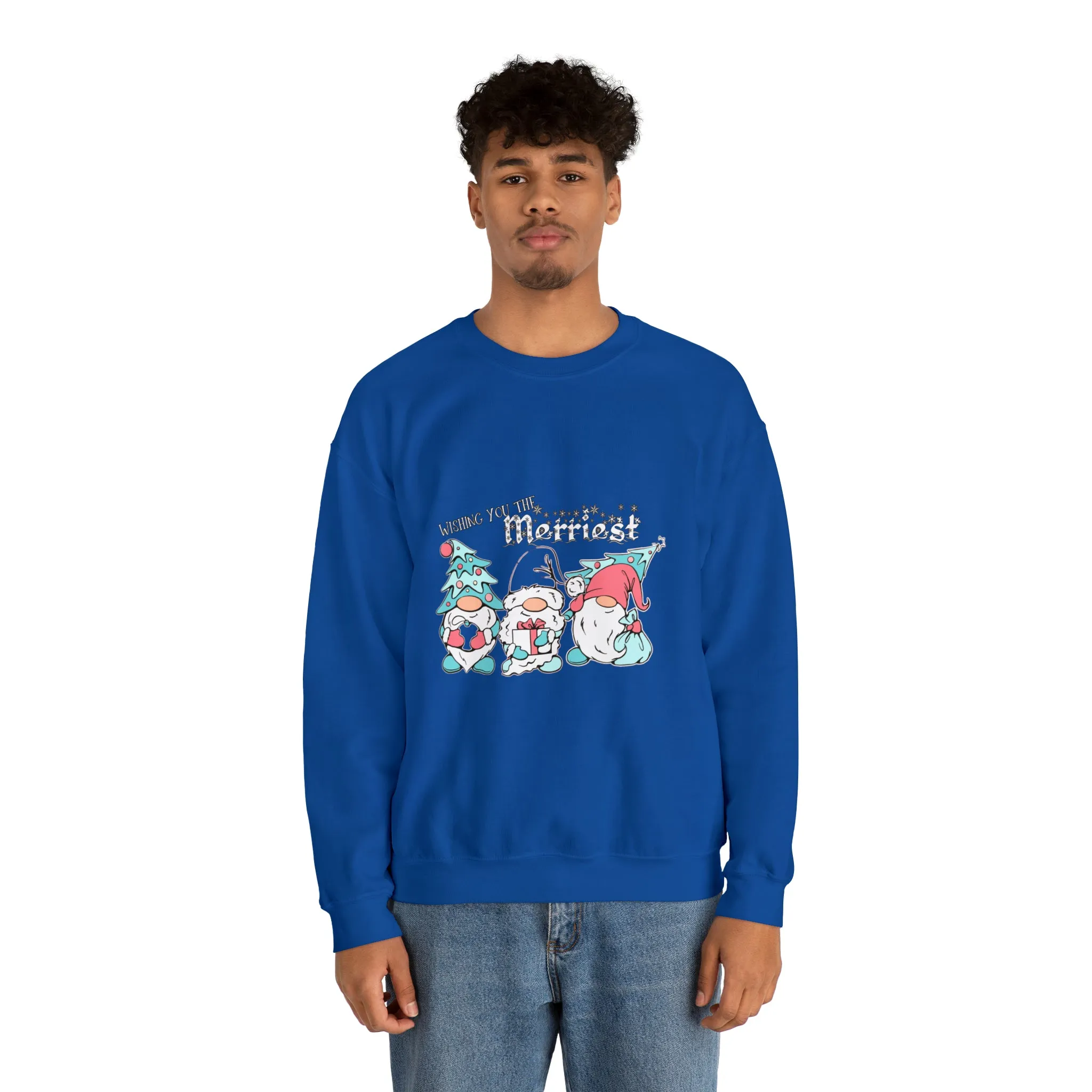 Gnome Christmas Unisex Heavy Blend™ Crewneck Sweatshirt