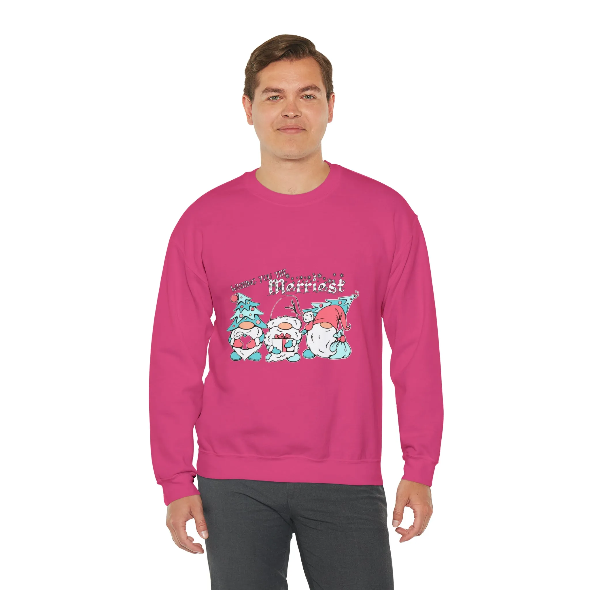 Gnome Christmas Unisex Heavy Blend™ Crewneck Sweatshirt