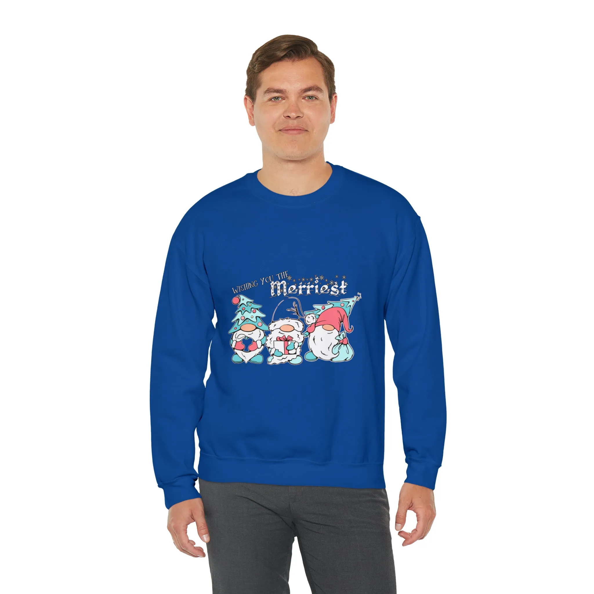 Gnome Christmas Unisex Heavy Blend™ Crewneck Sweatshirt