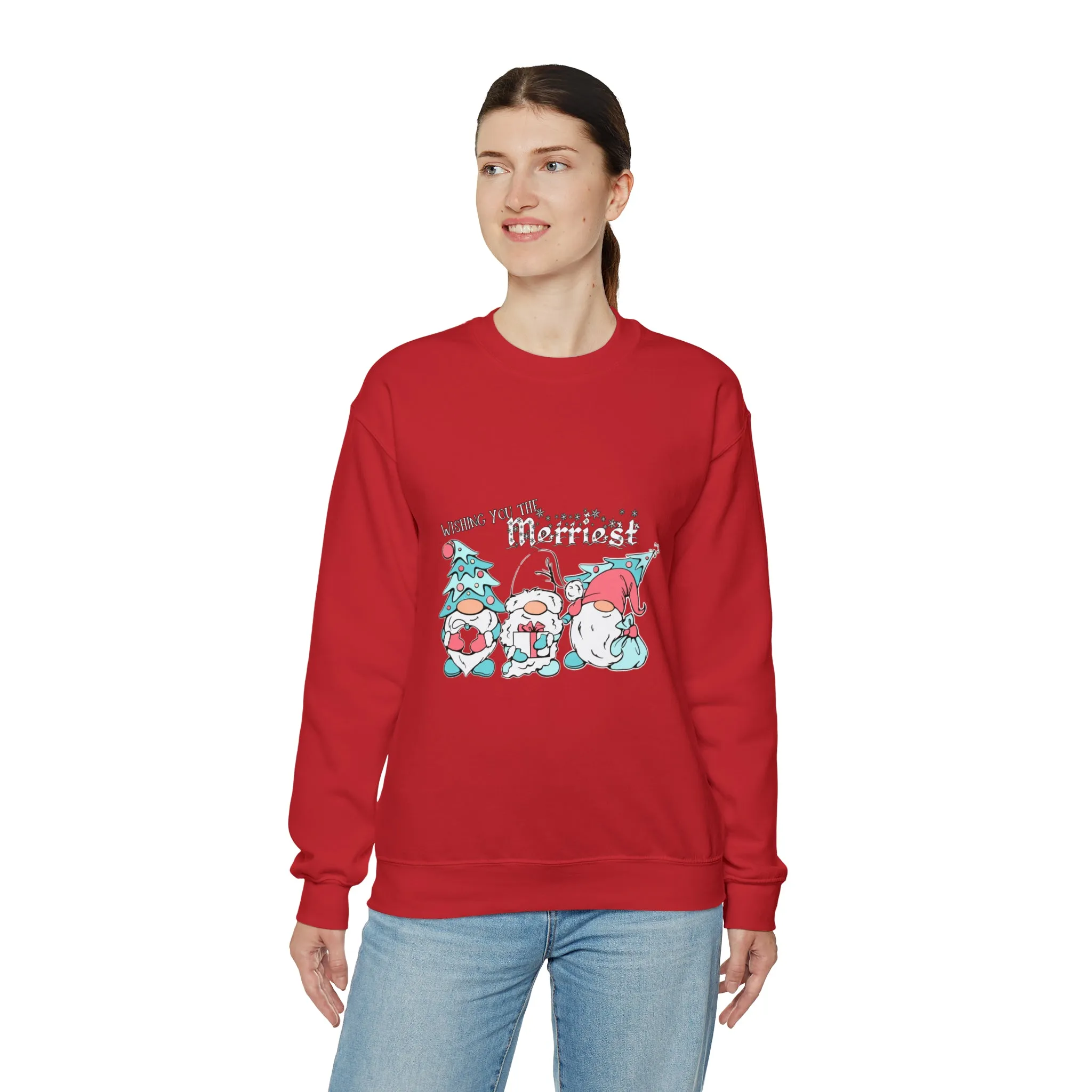 Gnome Christmas Unisex Heavy Blend™ Crewneck Sweatshirt