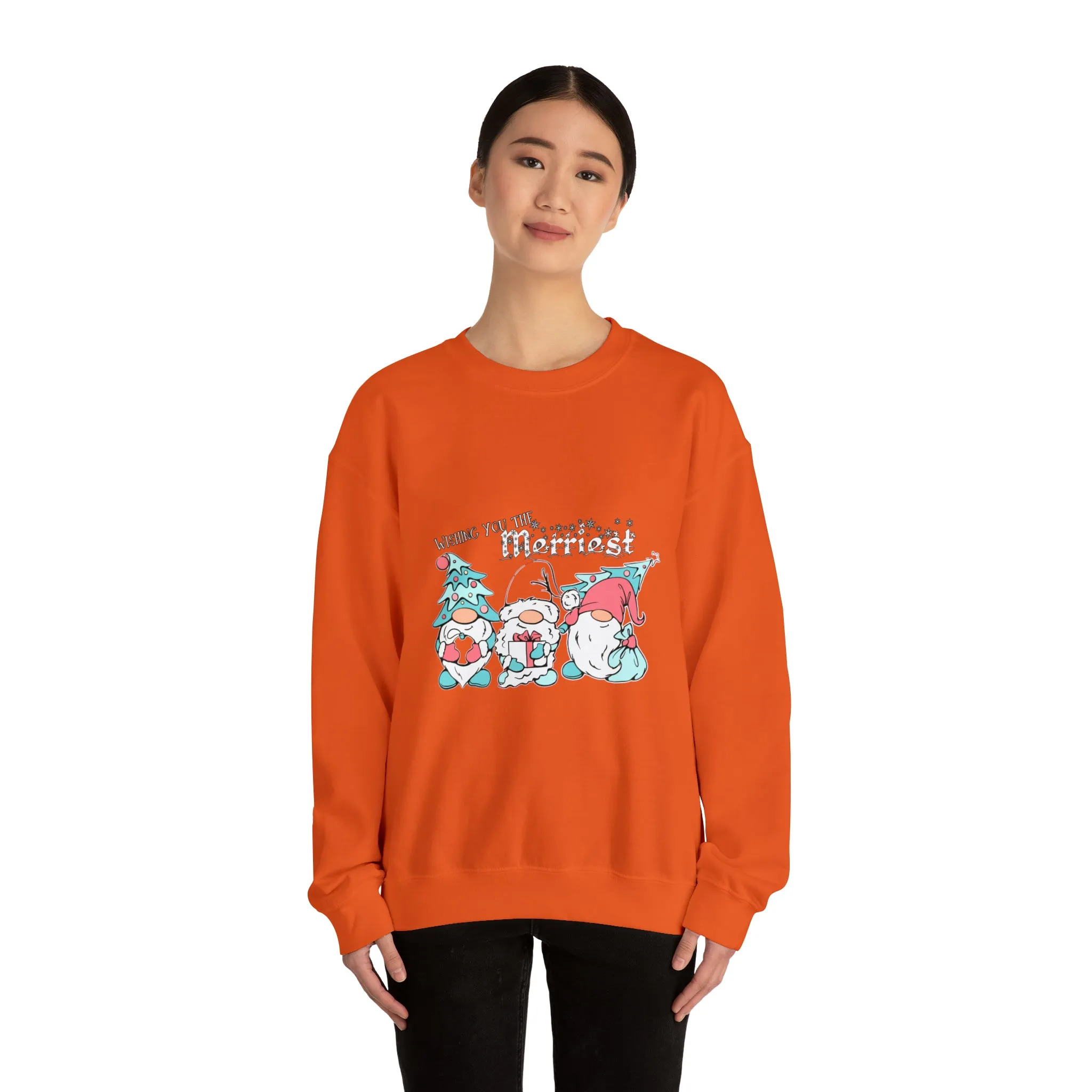 Gnome Christmas Unisex Heavy Blend™ Crewneck Sweatshirt