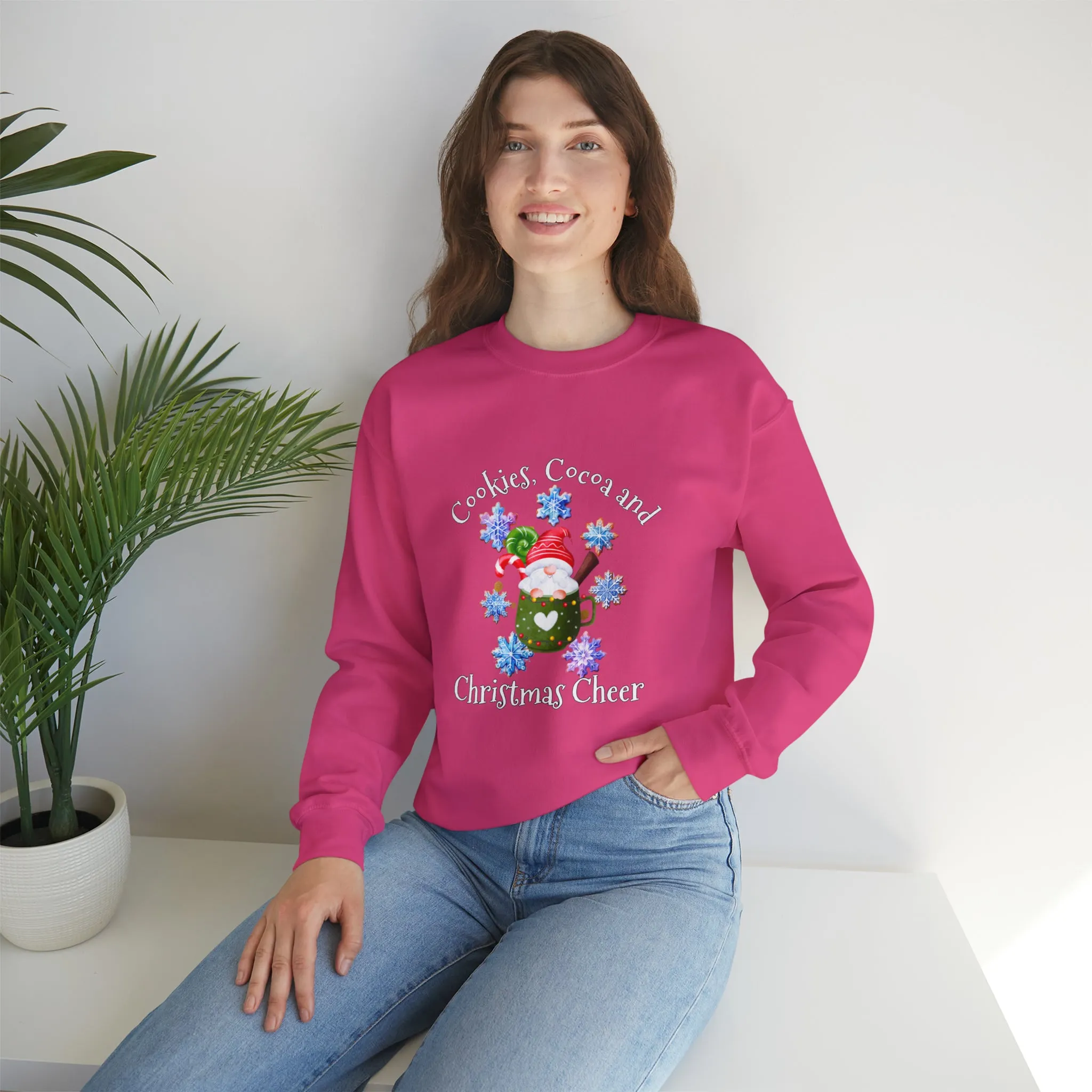 Gnome cookies Unisex Heavy Blend™ Crewneck Sweatshirt