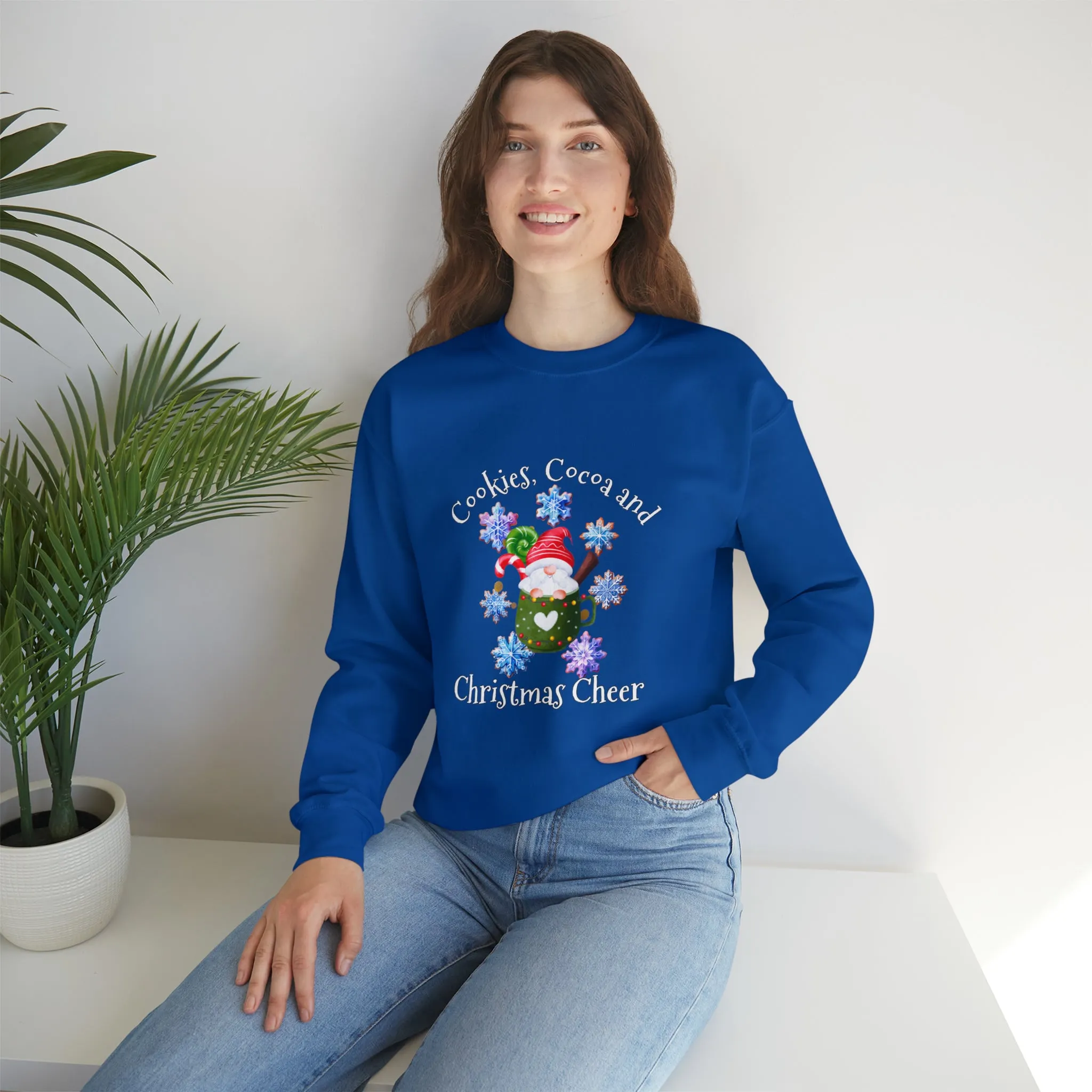 Gnome cookies Unisex Heavy Blend™ Crewneck Sweatshirt