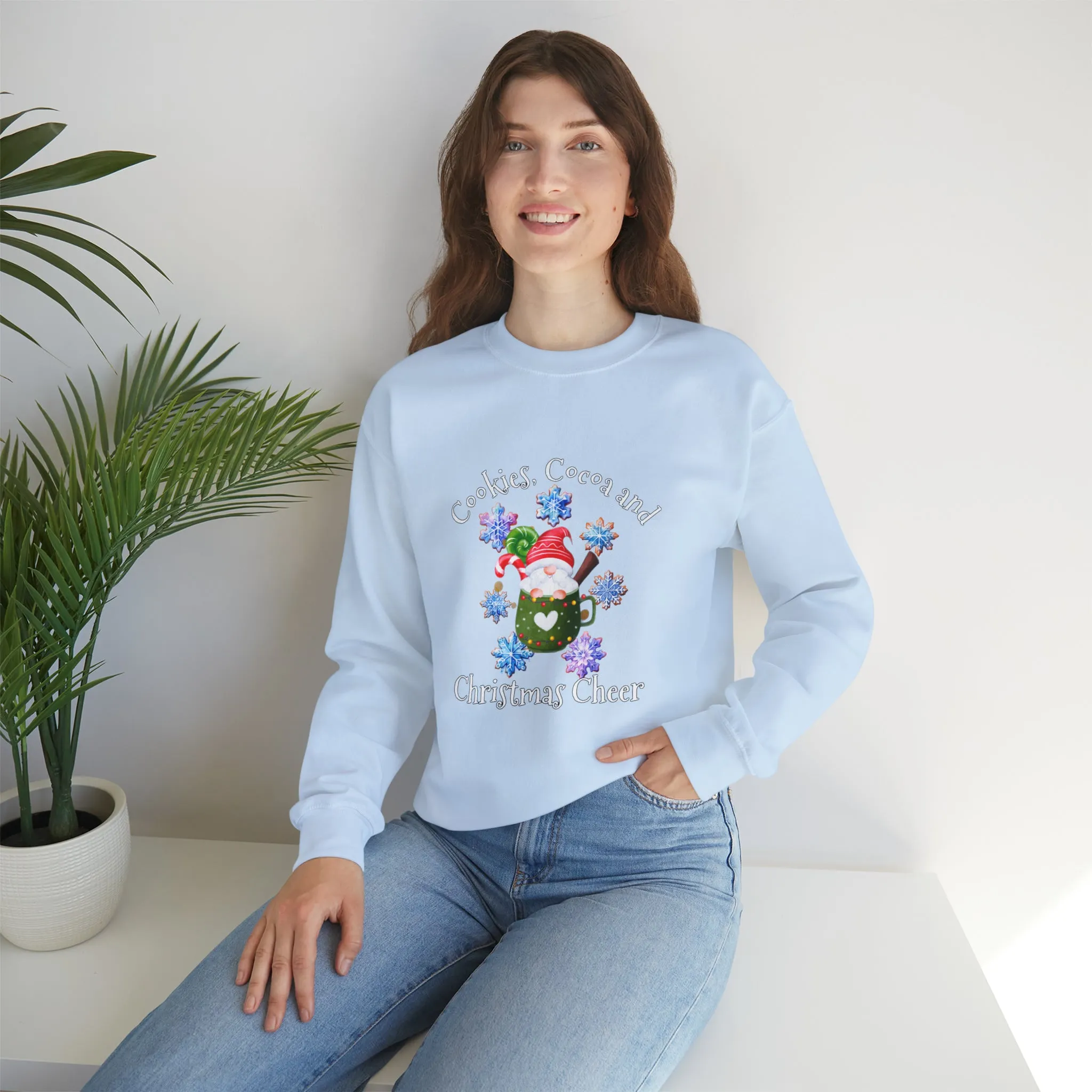 Gnome cookies Unisex Heavy Blend™ Crewneck Sweatshirt