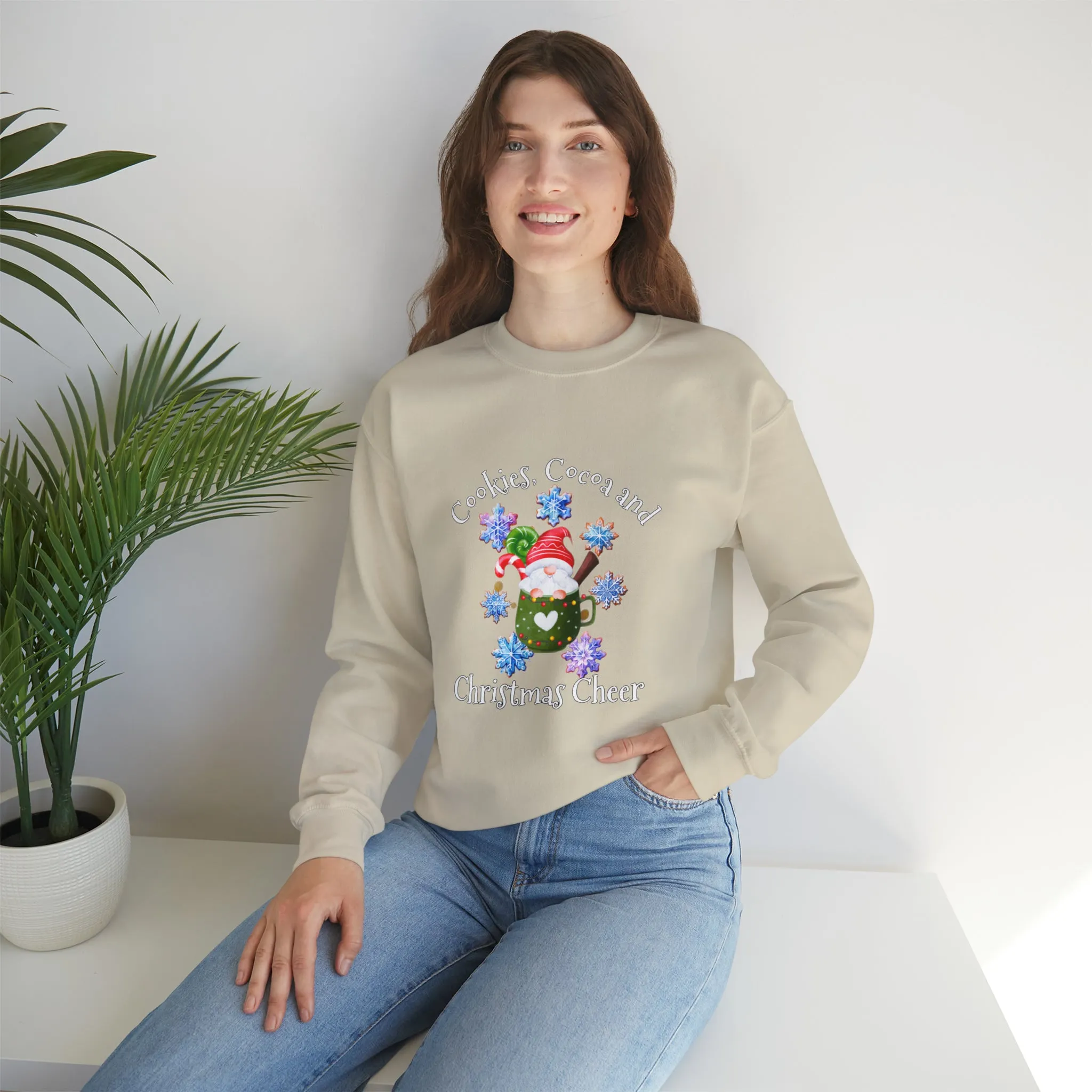 Gnome cookies Unisex Heavy Blend™ Crewneck Sweatshirt