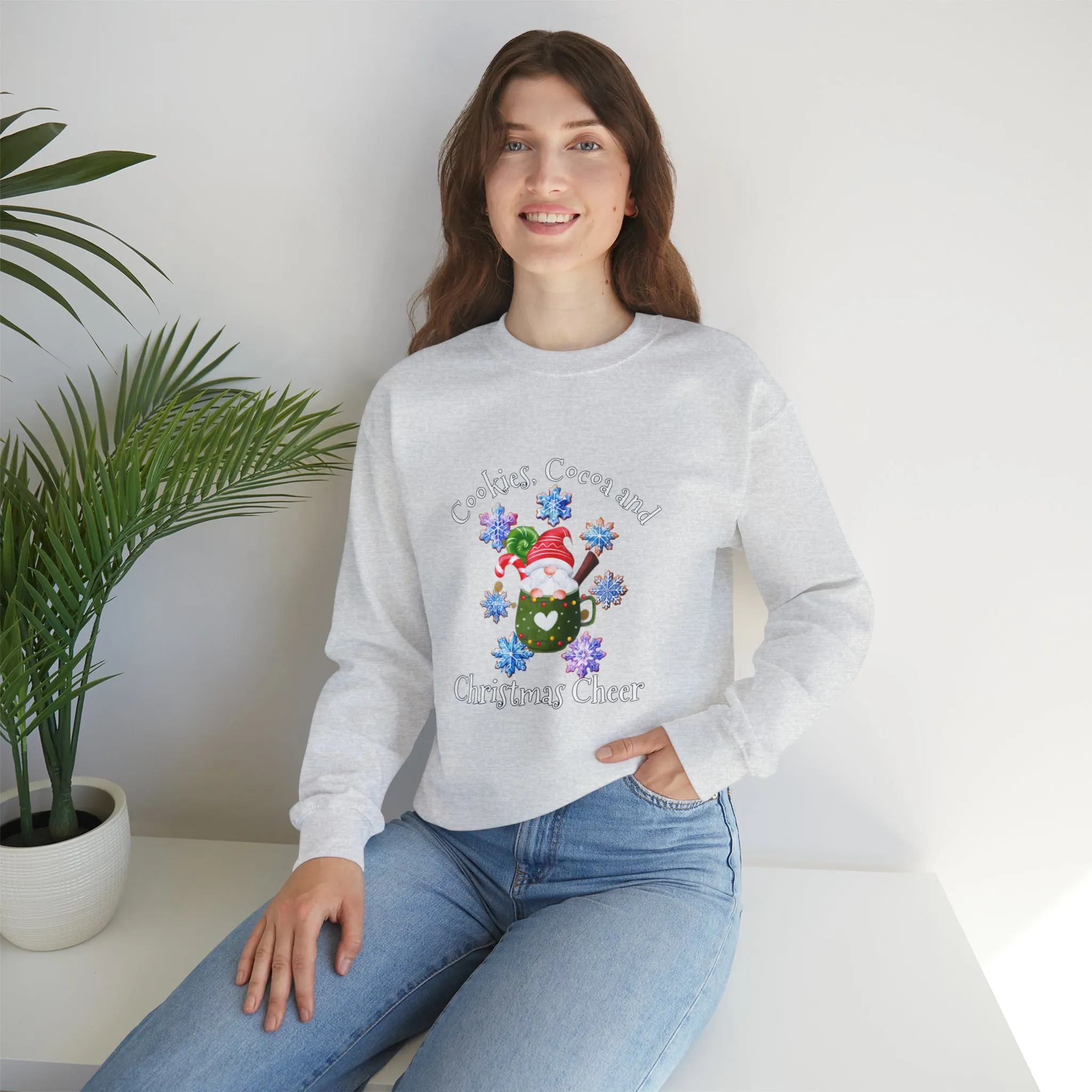 Gnome cookies Unisex Heavy Blend™ Crewneck Sweatshirt