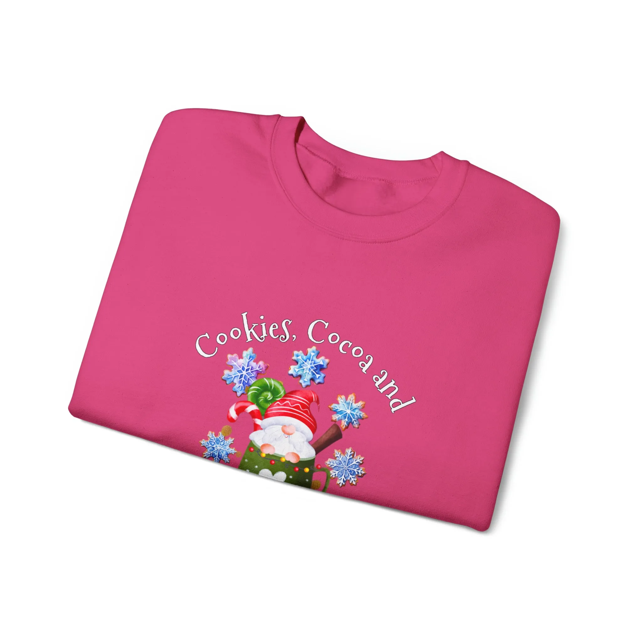 Gnome cookies Unisex Heavy Blend™ Crewneck Sweatshirt