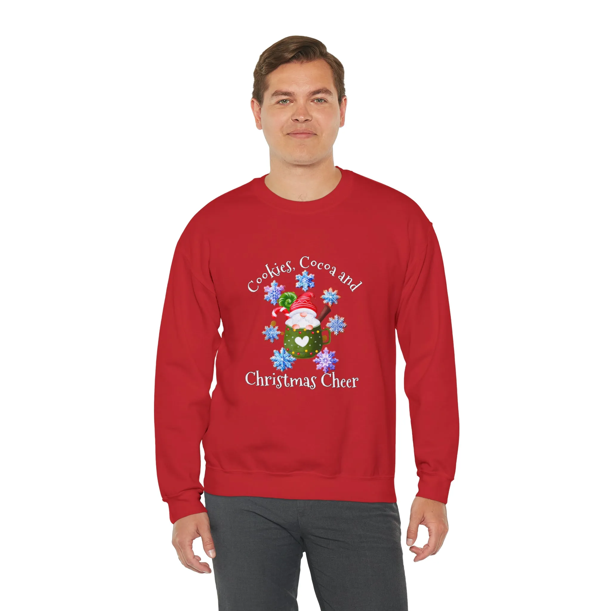 Gnome cookies Unisex Heavy Blend™ Crewneck Sweatshirt