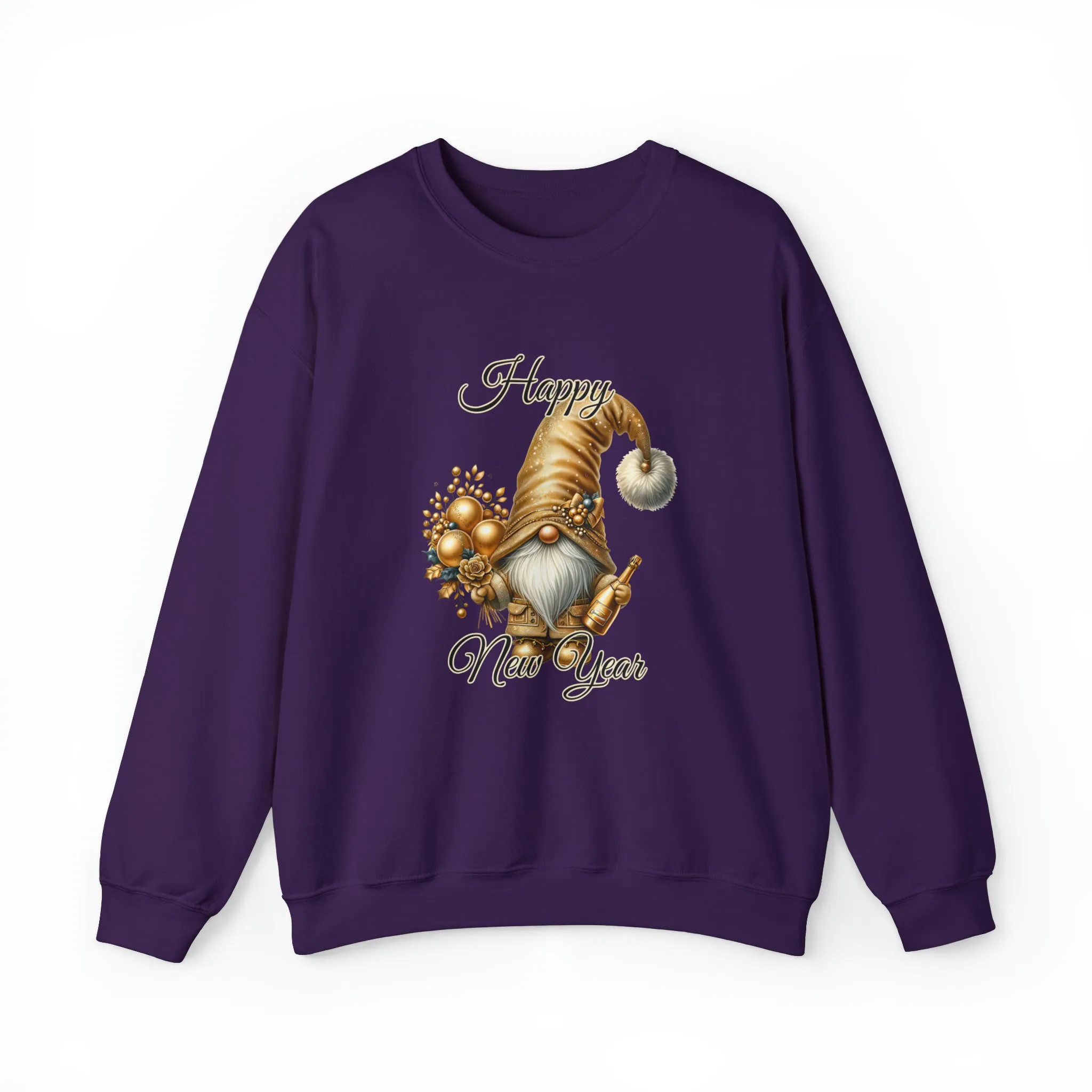 Gnome New Year Unisex Heavy Blend™ Crewneck Sweatshirt