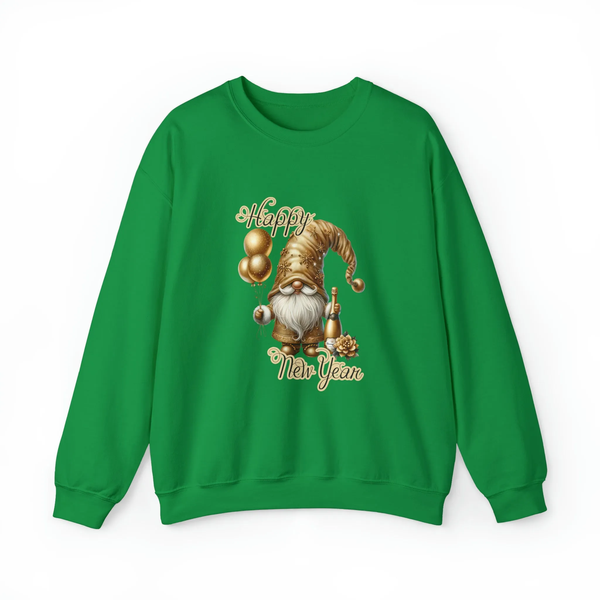 Gnome New Year Unisex Heavy Blend™ Crewneck Sweatshirt