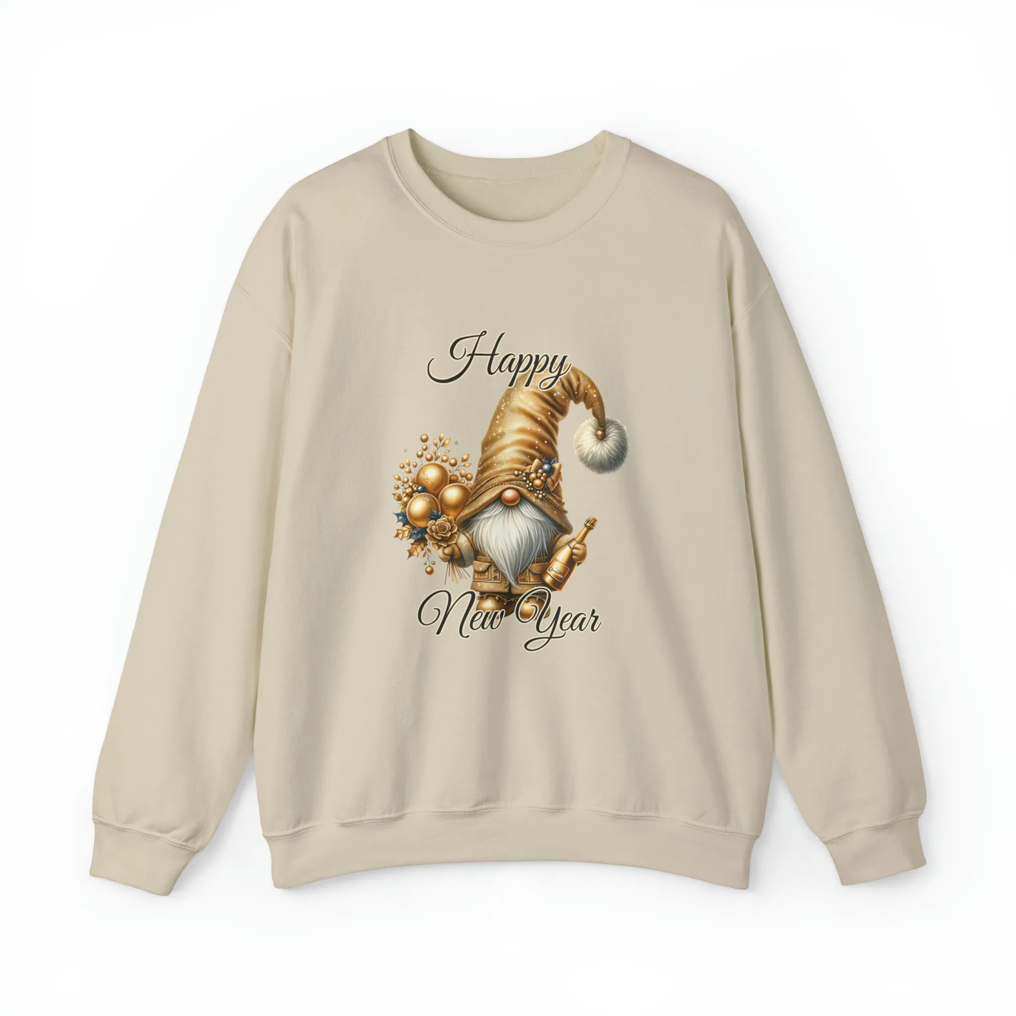 Gnome New Year Unisex Heavy Blend™ Crewneck Sweatshirt