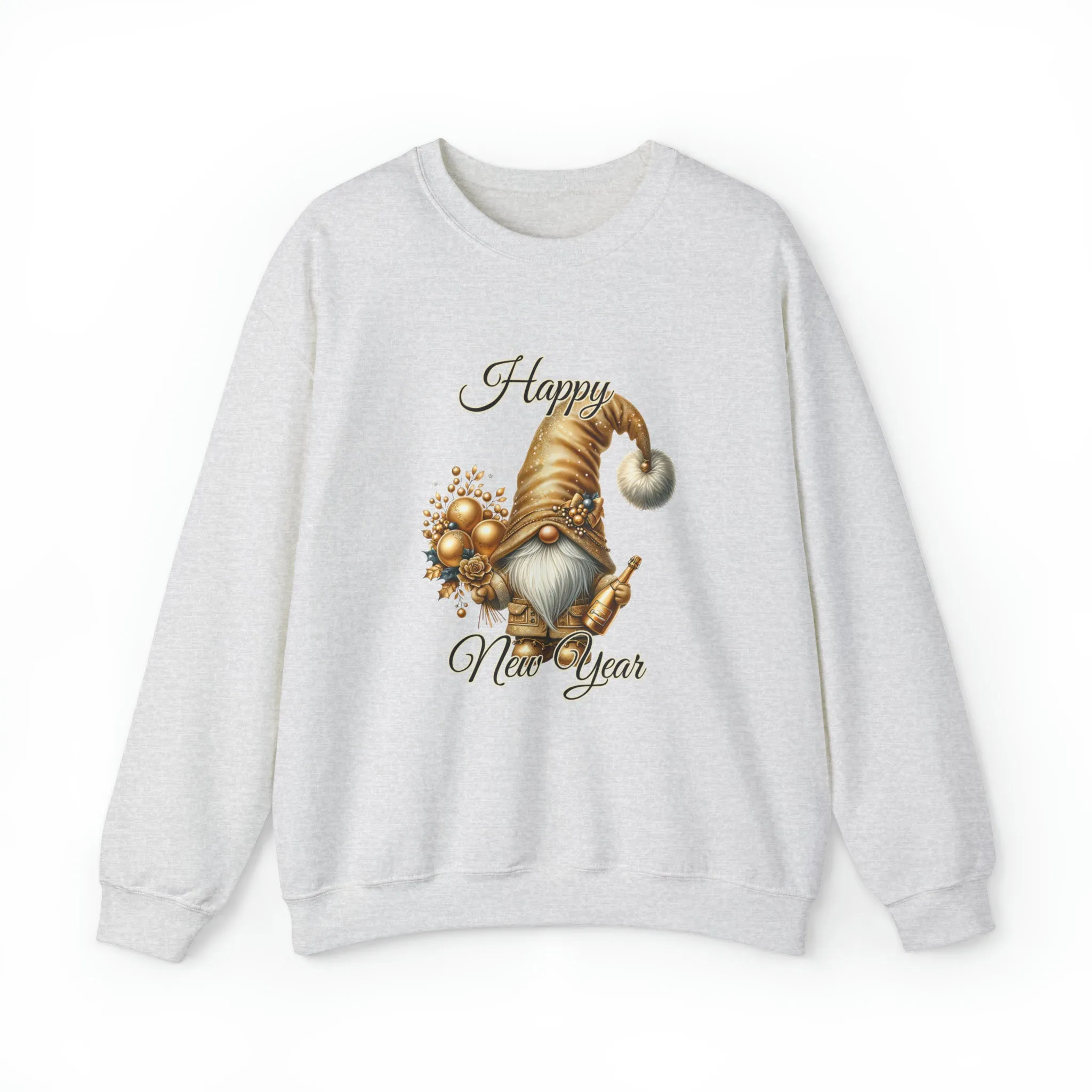 Gnome New Year Unisex Heavy Blend™ Crewneck Sweatshirt