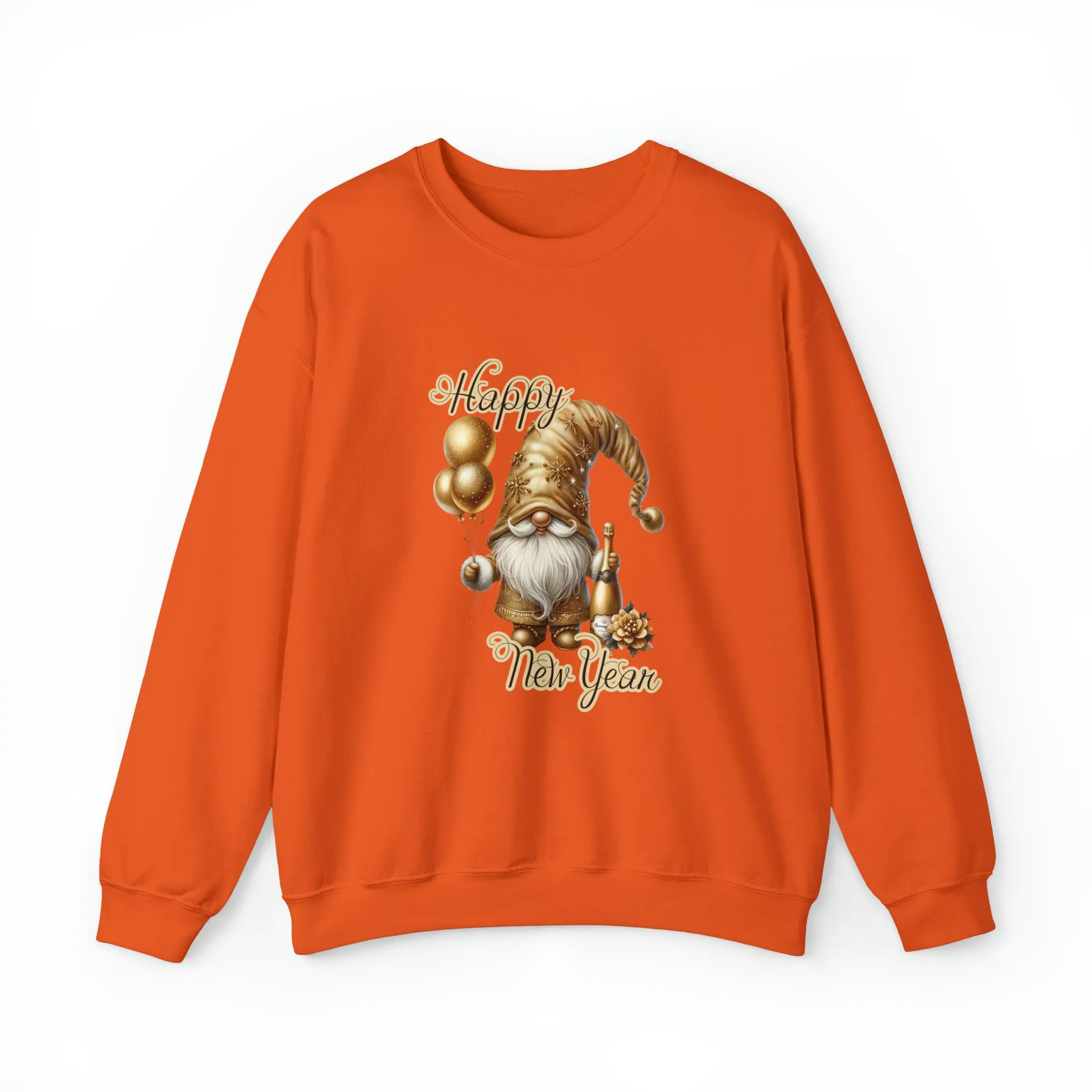 Gnome New Year Unisex Heavy Blend™ Crewneck Sweatshirt