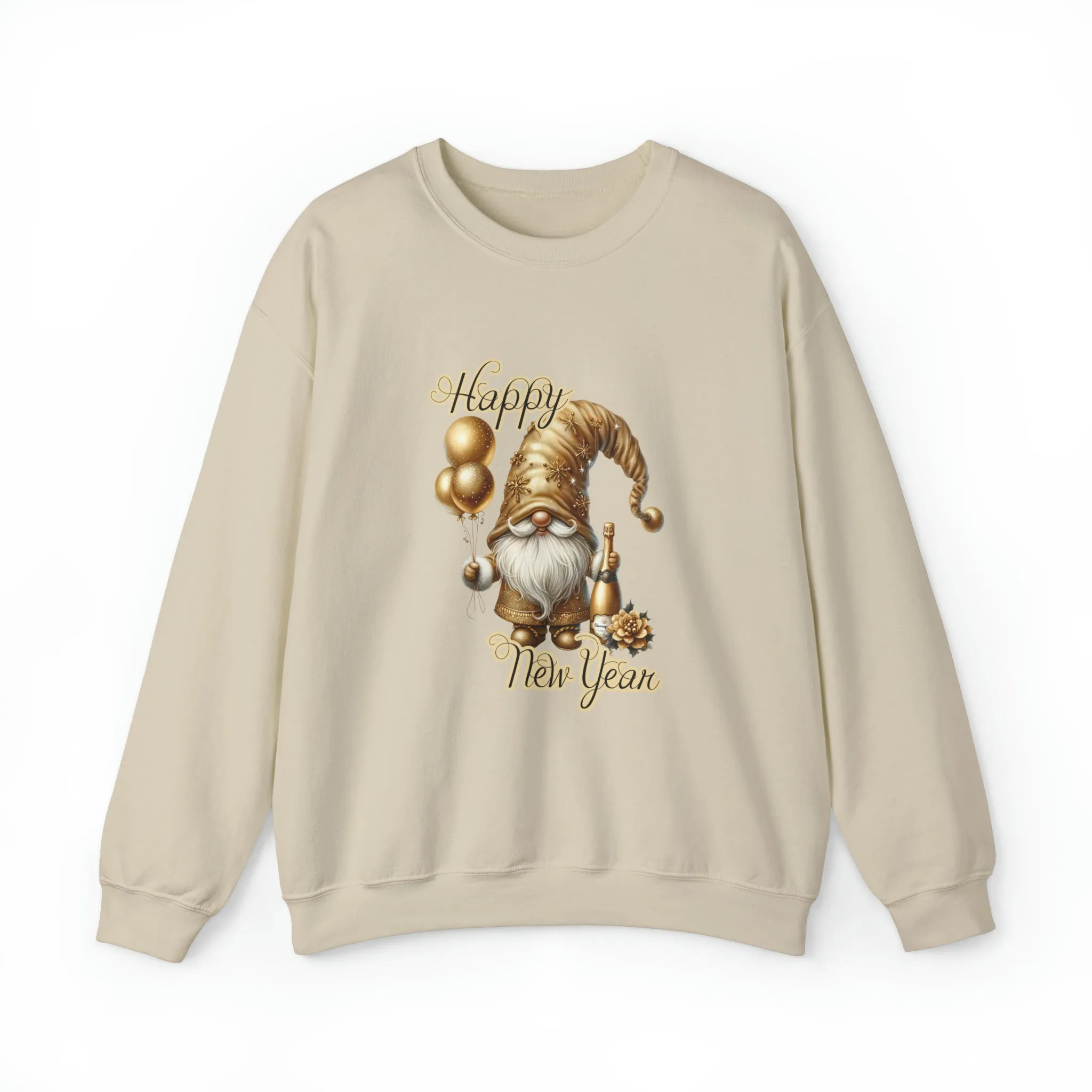 Gnome New Year Unisex Heavy Blend™ Crewneck Sweatshirt