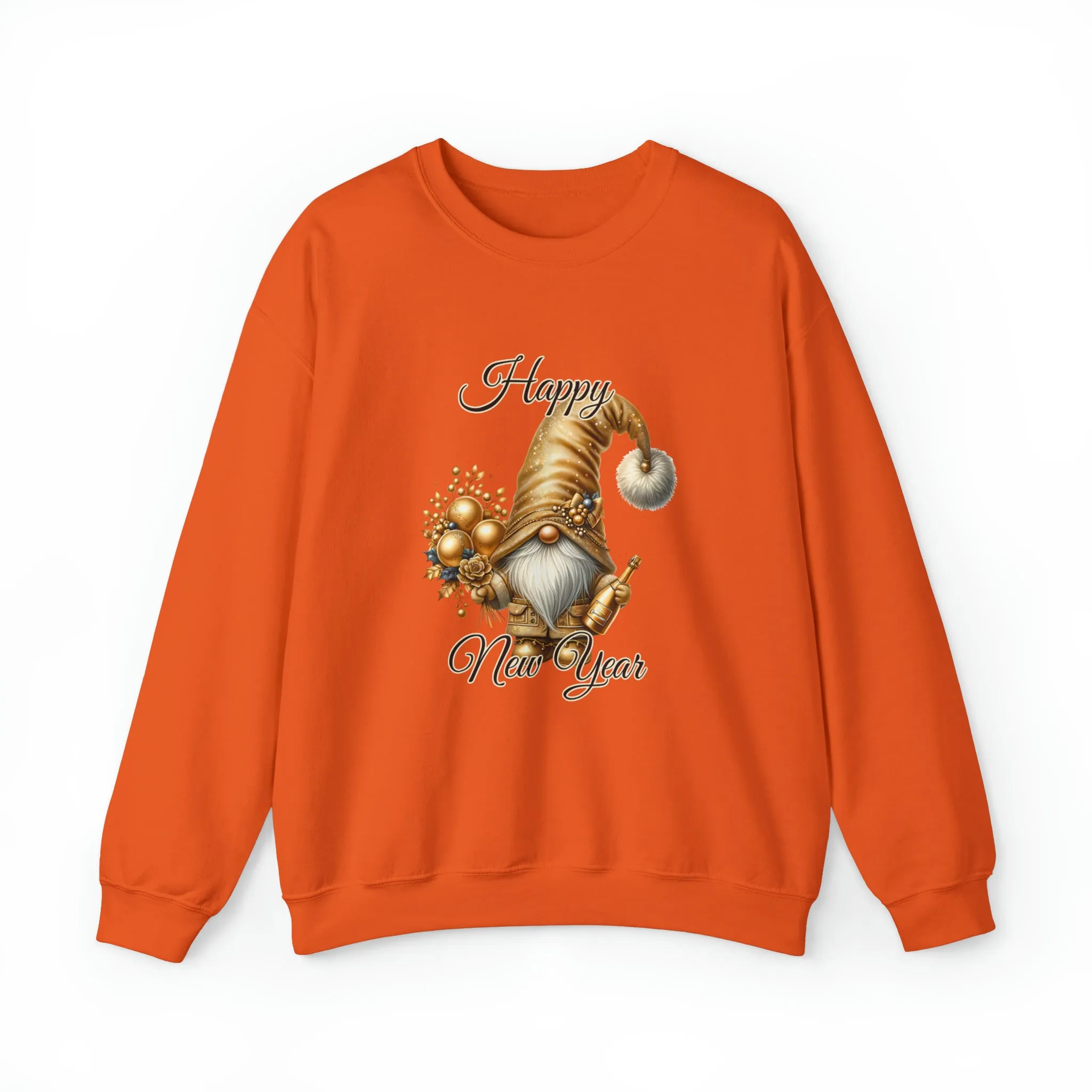 Gnome New Year Unisex Heavy Blend™ Crewneck Sweatshirt